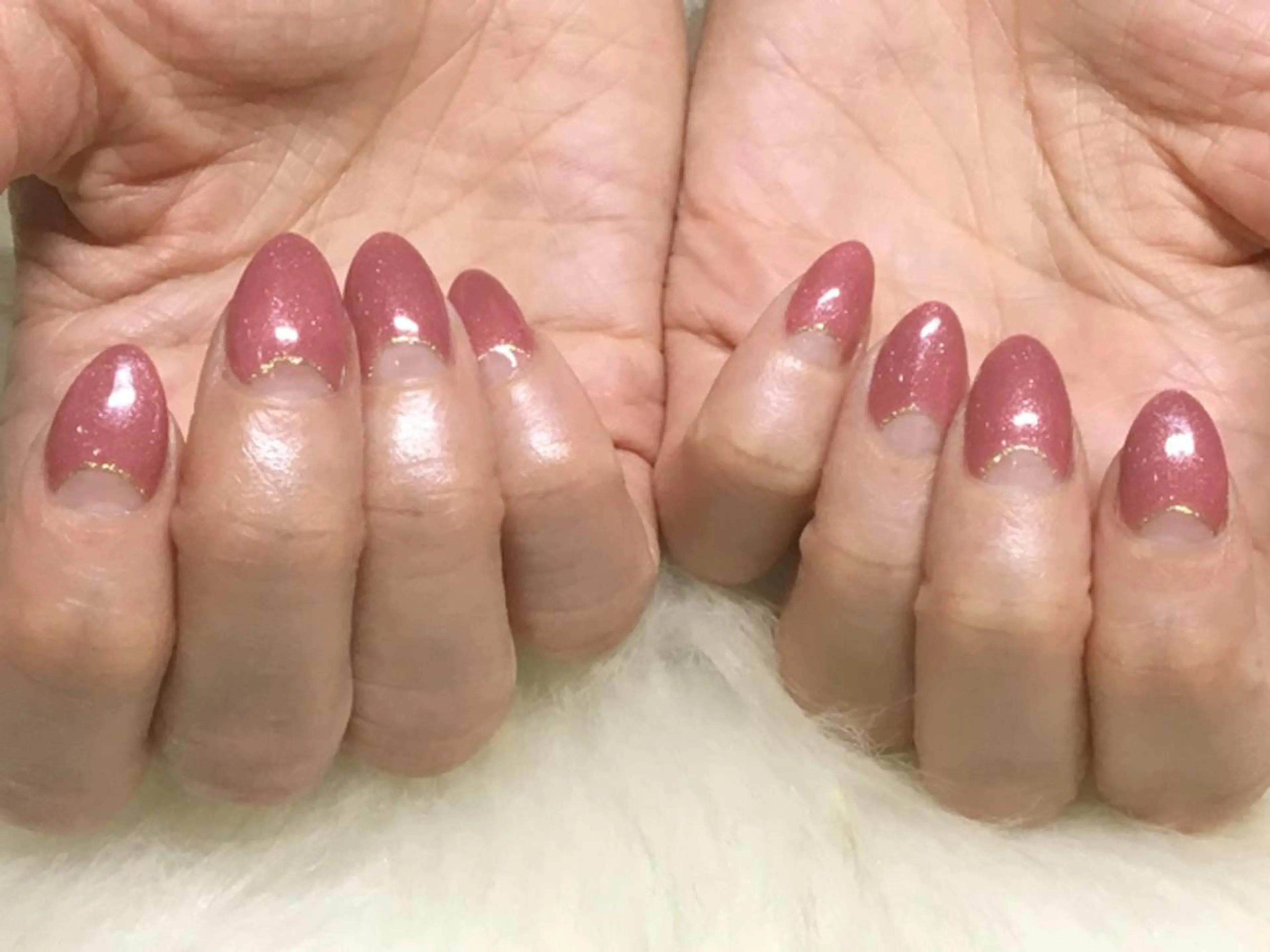 ネイル フレンチネイル ハンドネイル Ruri. hのネイルデザイン