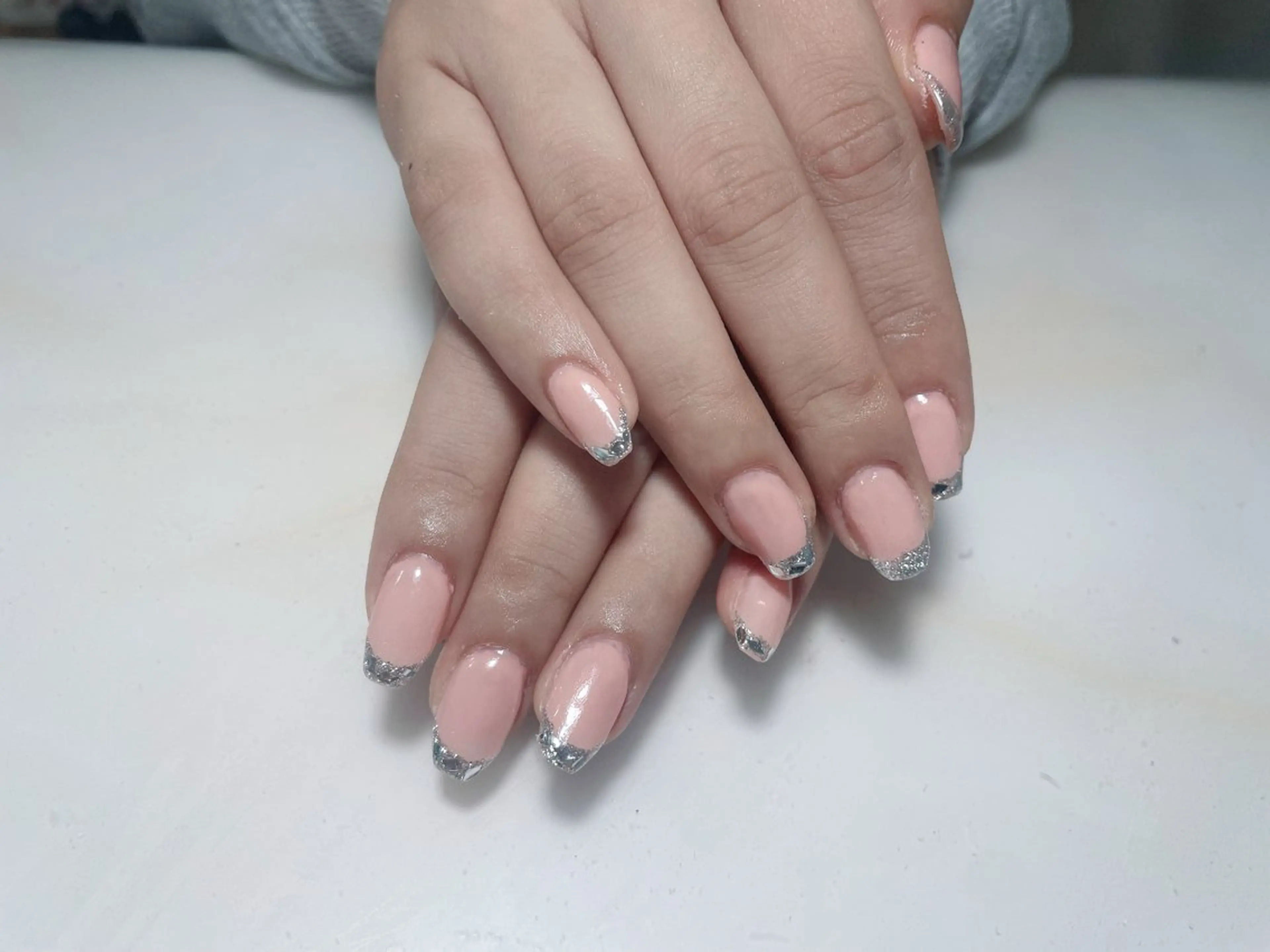 ネイル アートネイル フレンチネイル ジェルネイル グラデーション 韓国ネイル ハンドネイル 久保田 マリコのネイルデザイン