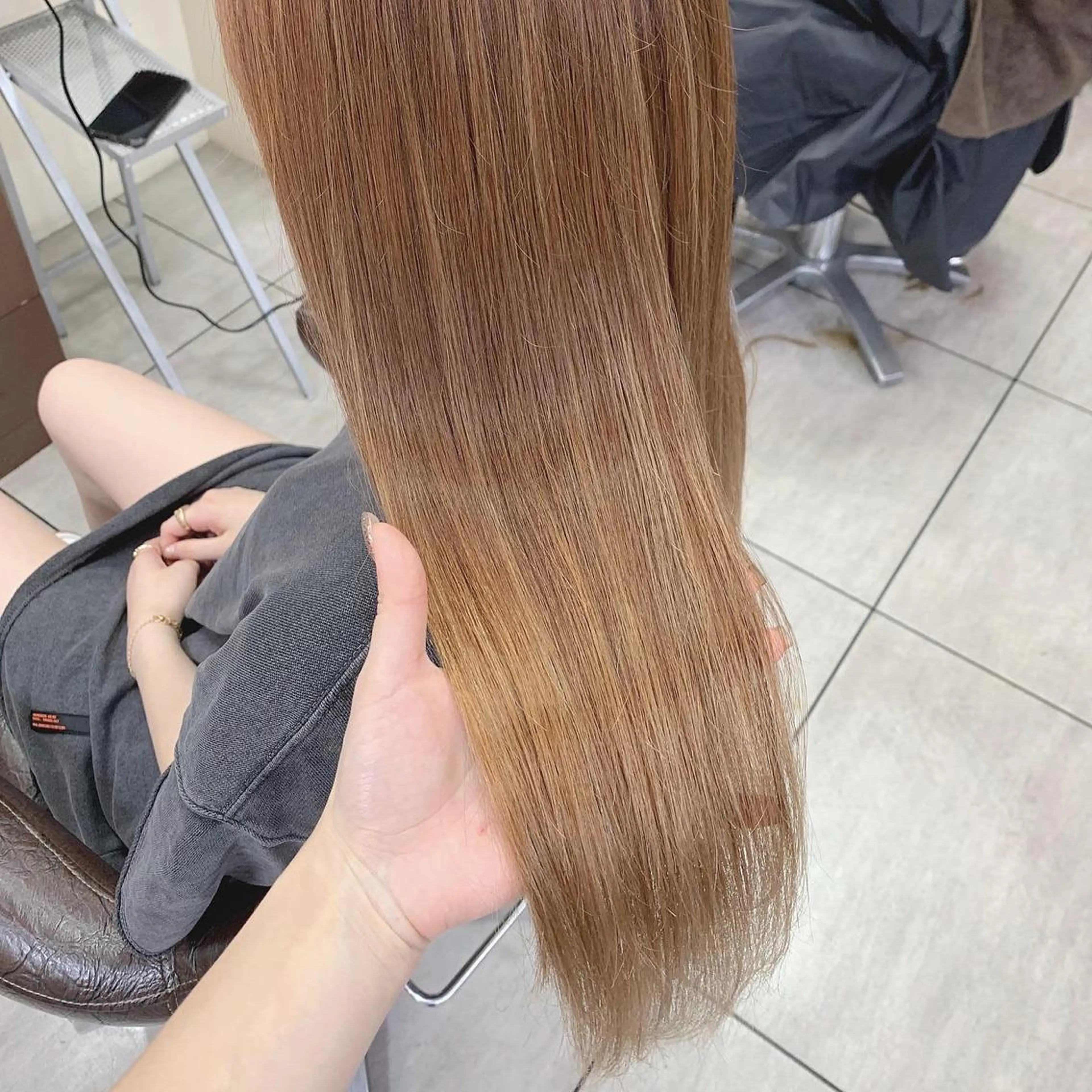 ロング ヘアカラー トリートメント 🫧艶髪カラー🫧 森本くるみのヘアスタイル