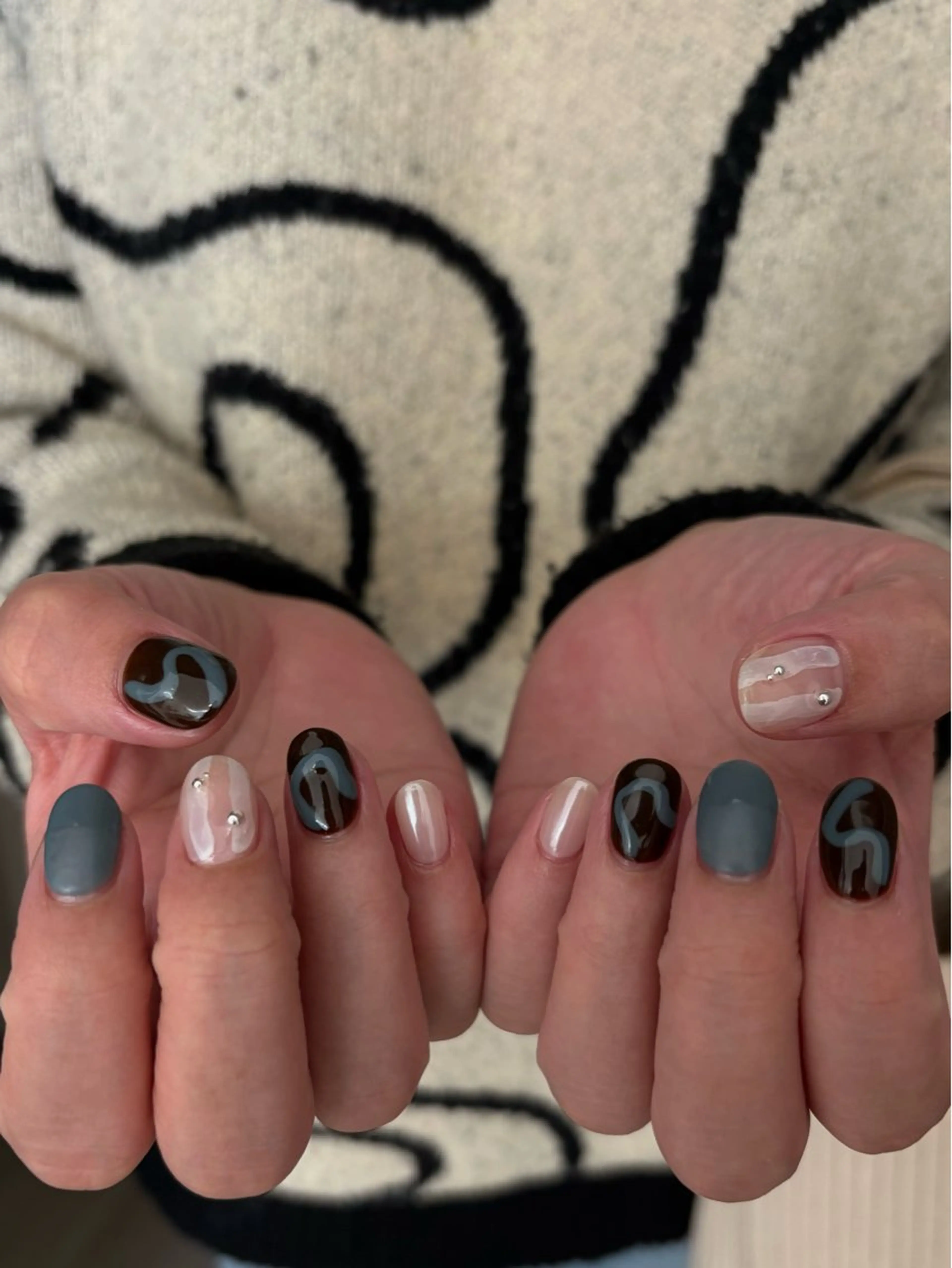 ネイル ハンドネイル foret sariのネイルデザイン