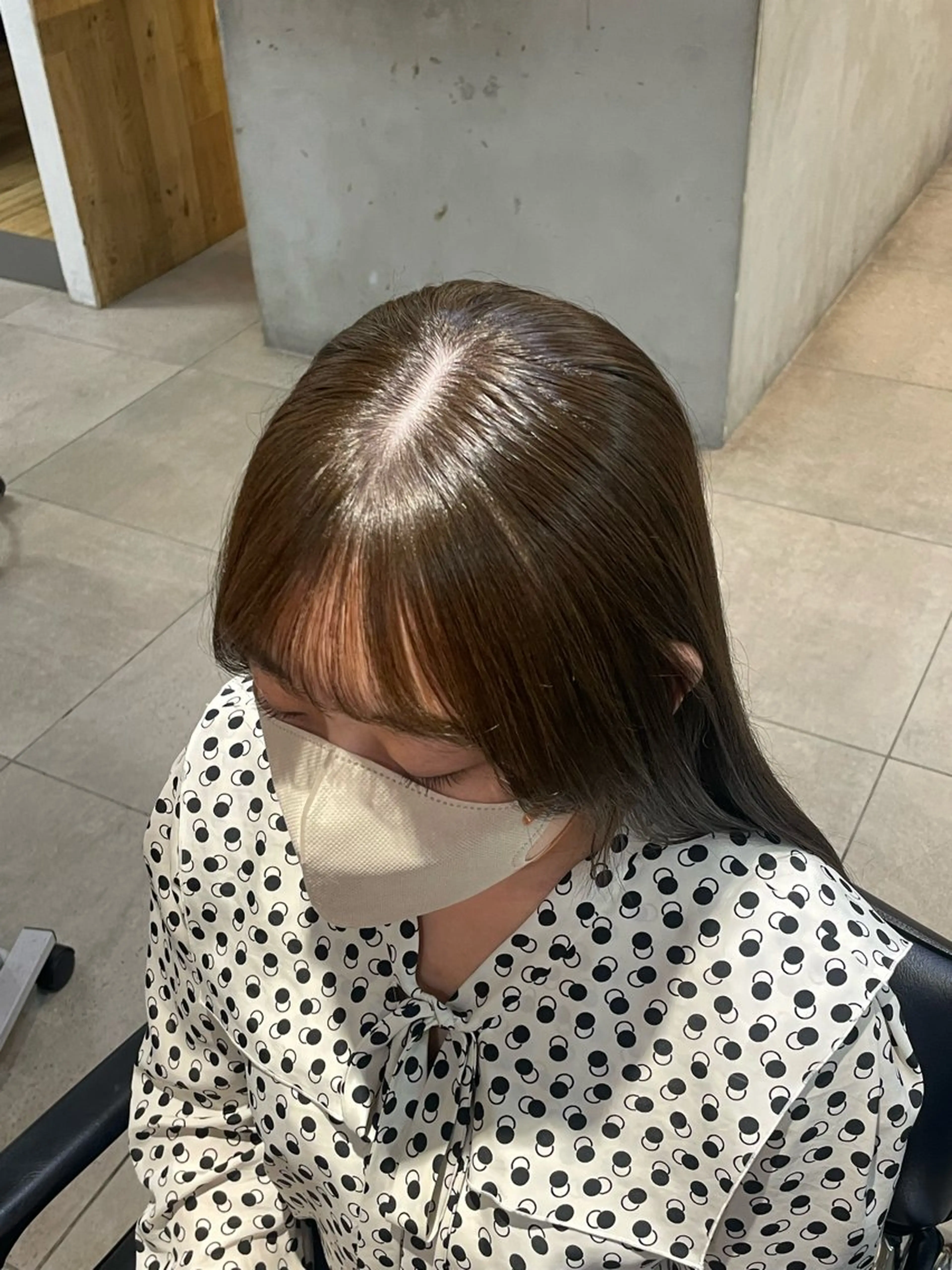 カラー ヘアカラー とば みゆうのヘアスタイル