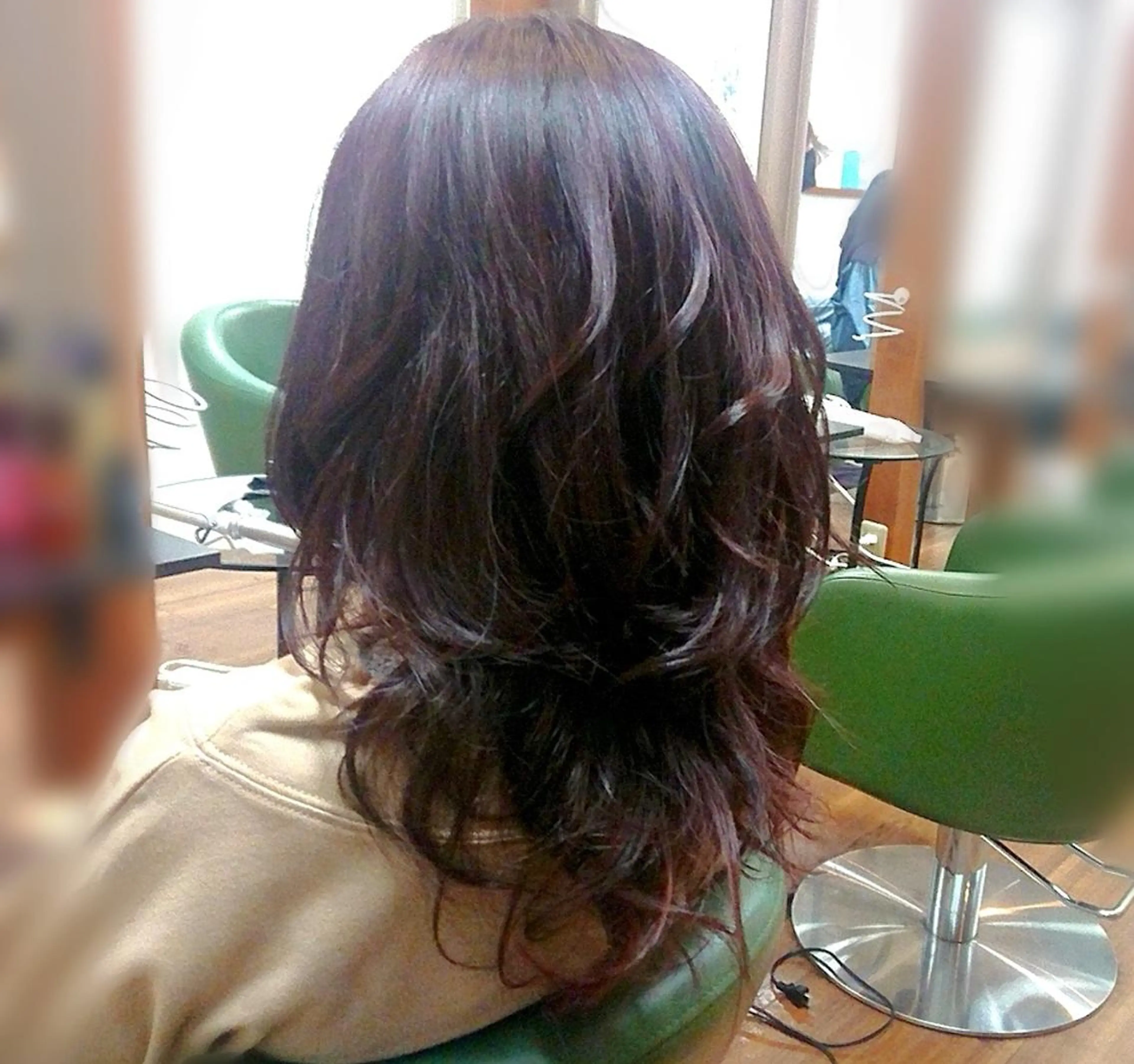 ロング ウルフカット カット ヘアカラー トリートメント 渡辺 康行のヘアスタイル