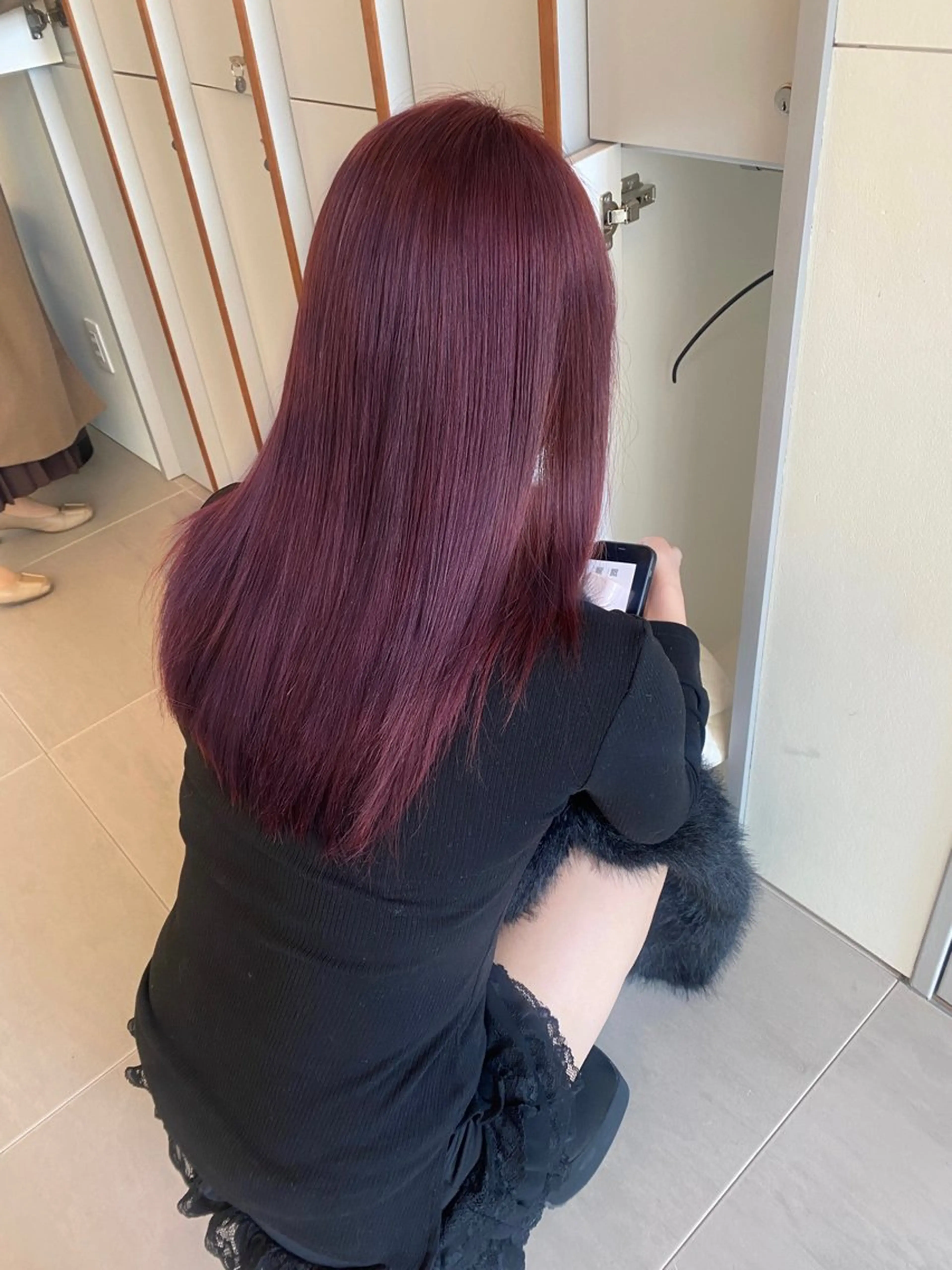 ロング カラー ブリーチ ヘアカラー ハイトーン大好き 美容師🕊️aiのヘアスタイル