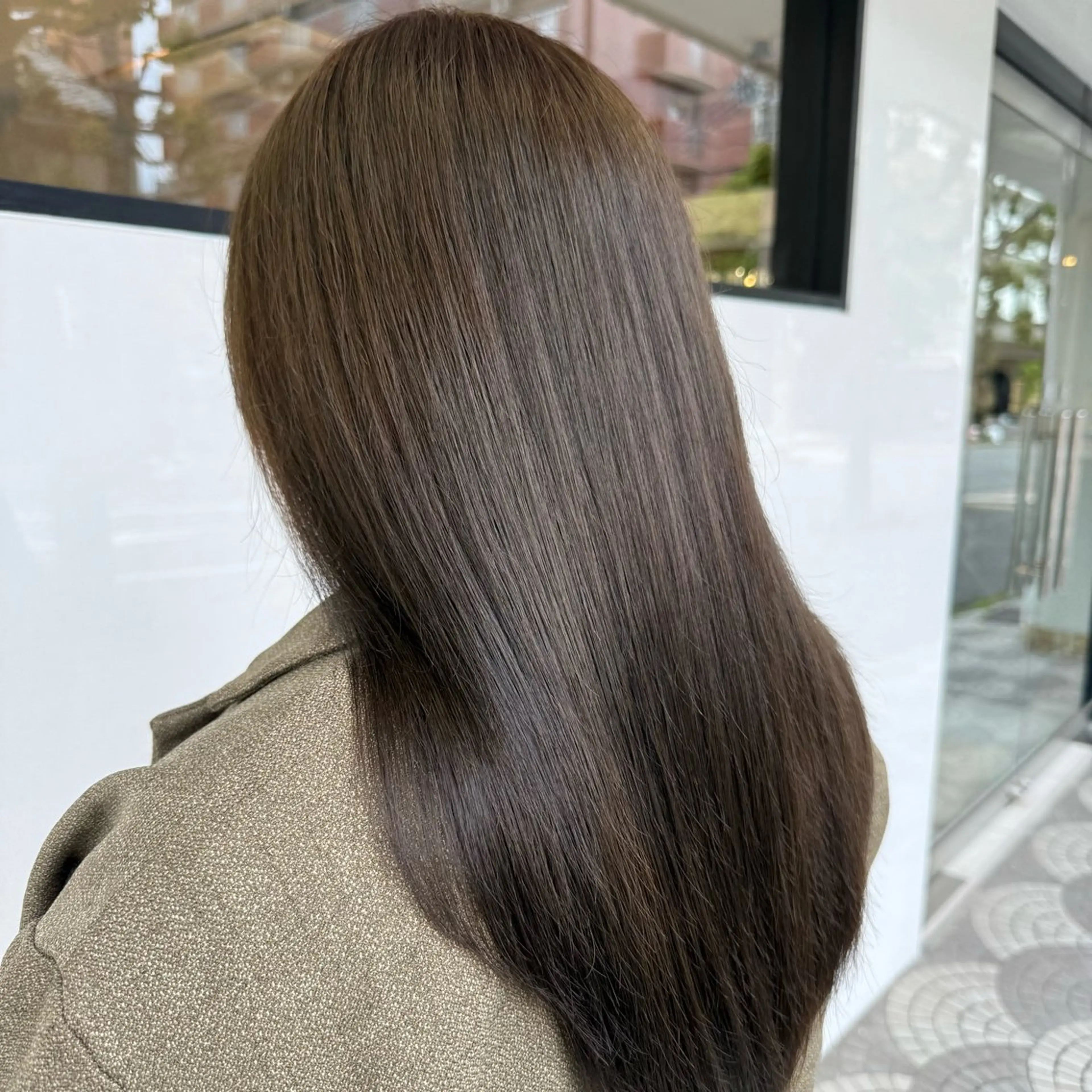 ロング カラー 小笠原 未来のヘアスタイル