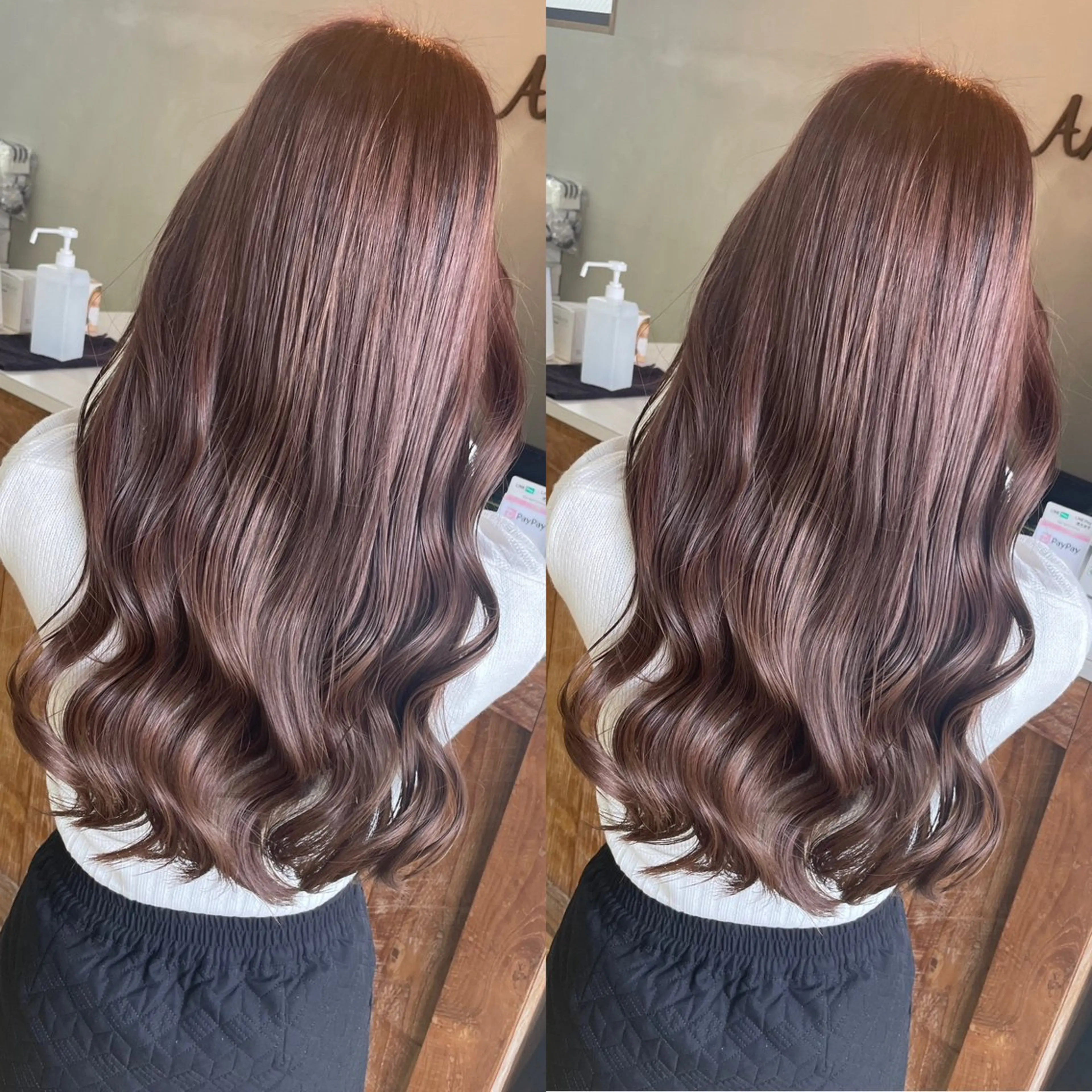 ロング 矢吹 百花のヘアスタイル