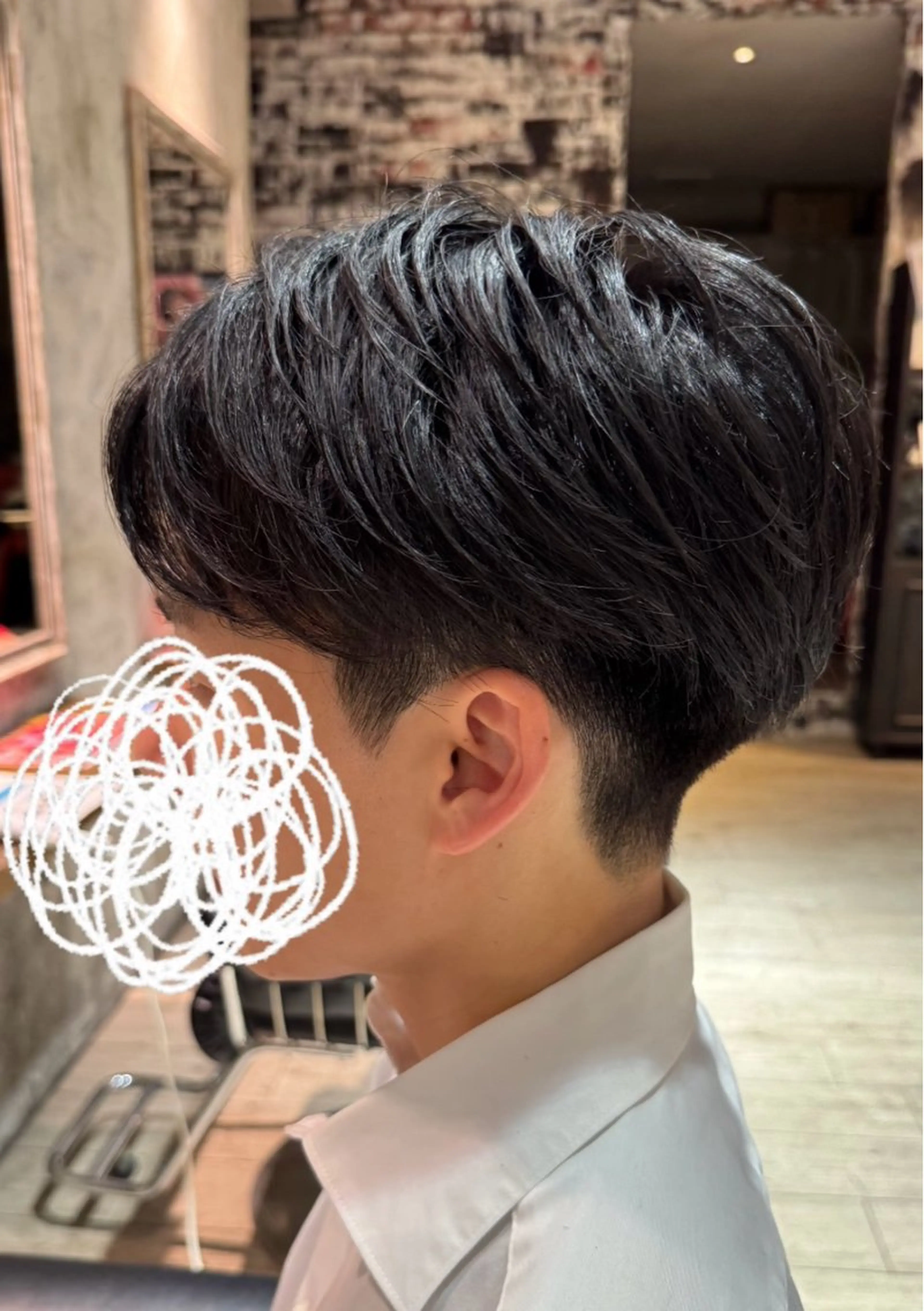 メンズ カット TESORO 十河のヘアスタイル