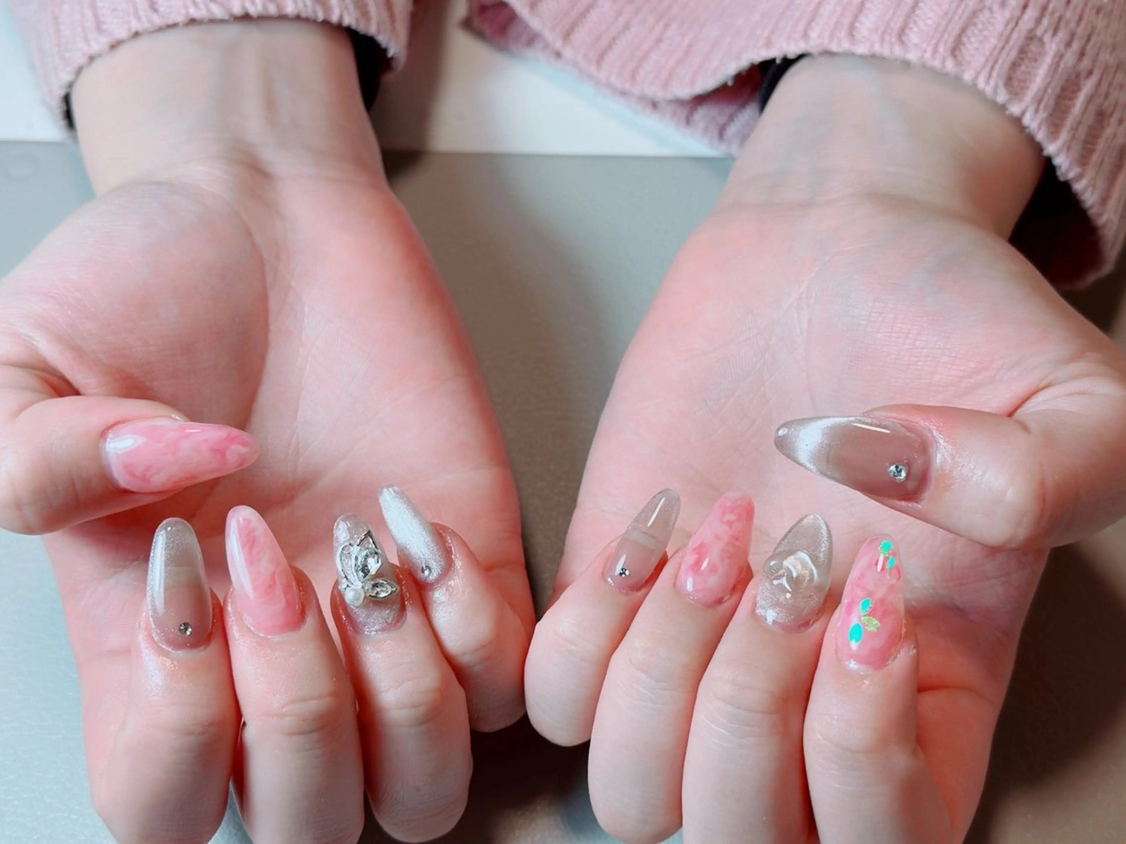ネイル ハンドネイル Luna nailsのネイルデザイン