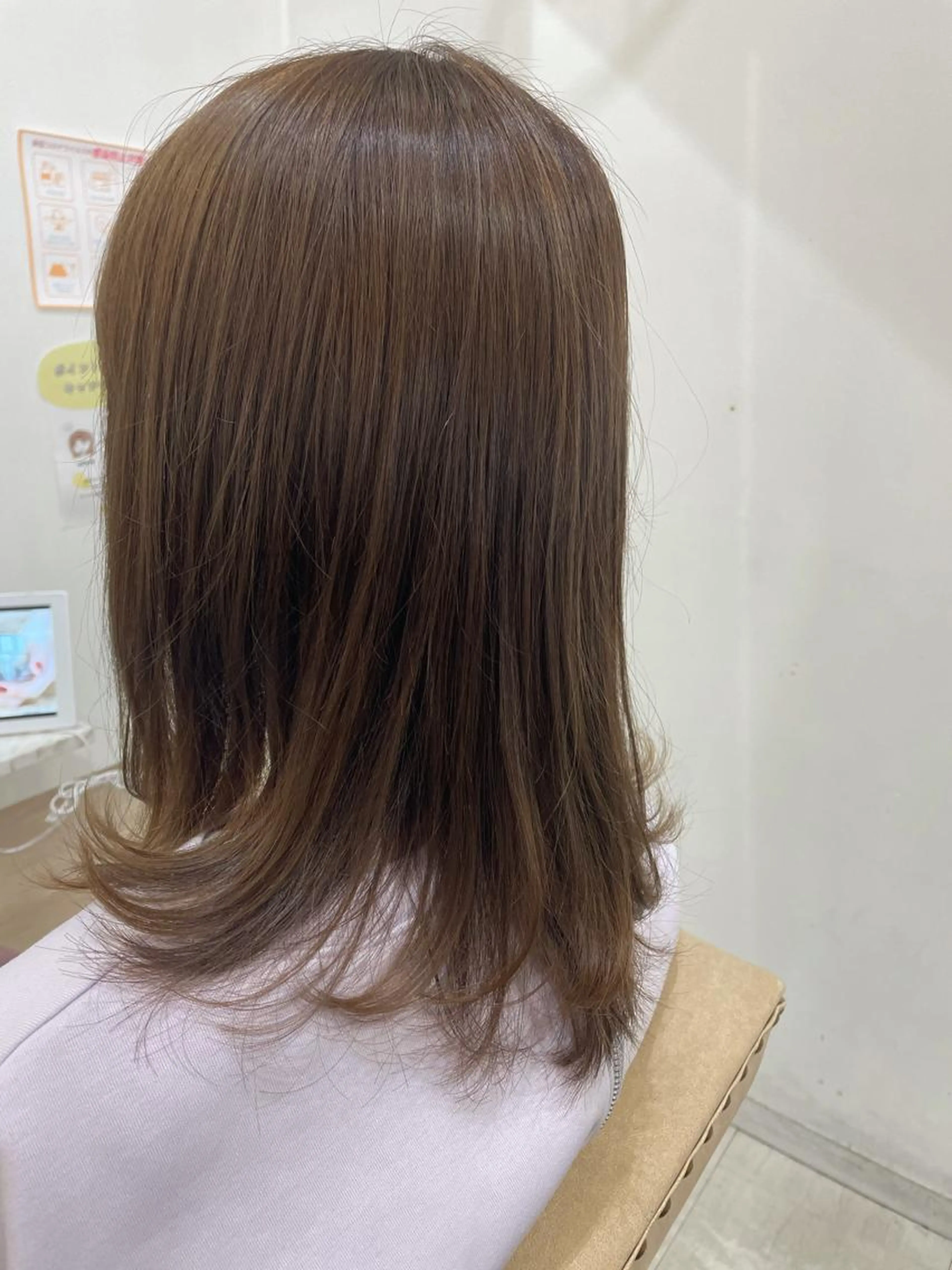 カットカラーの写真