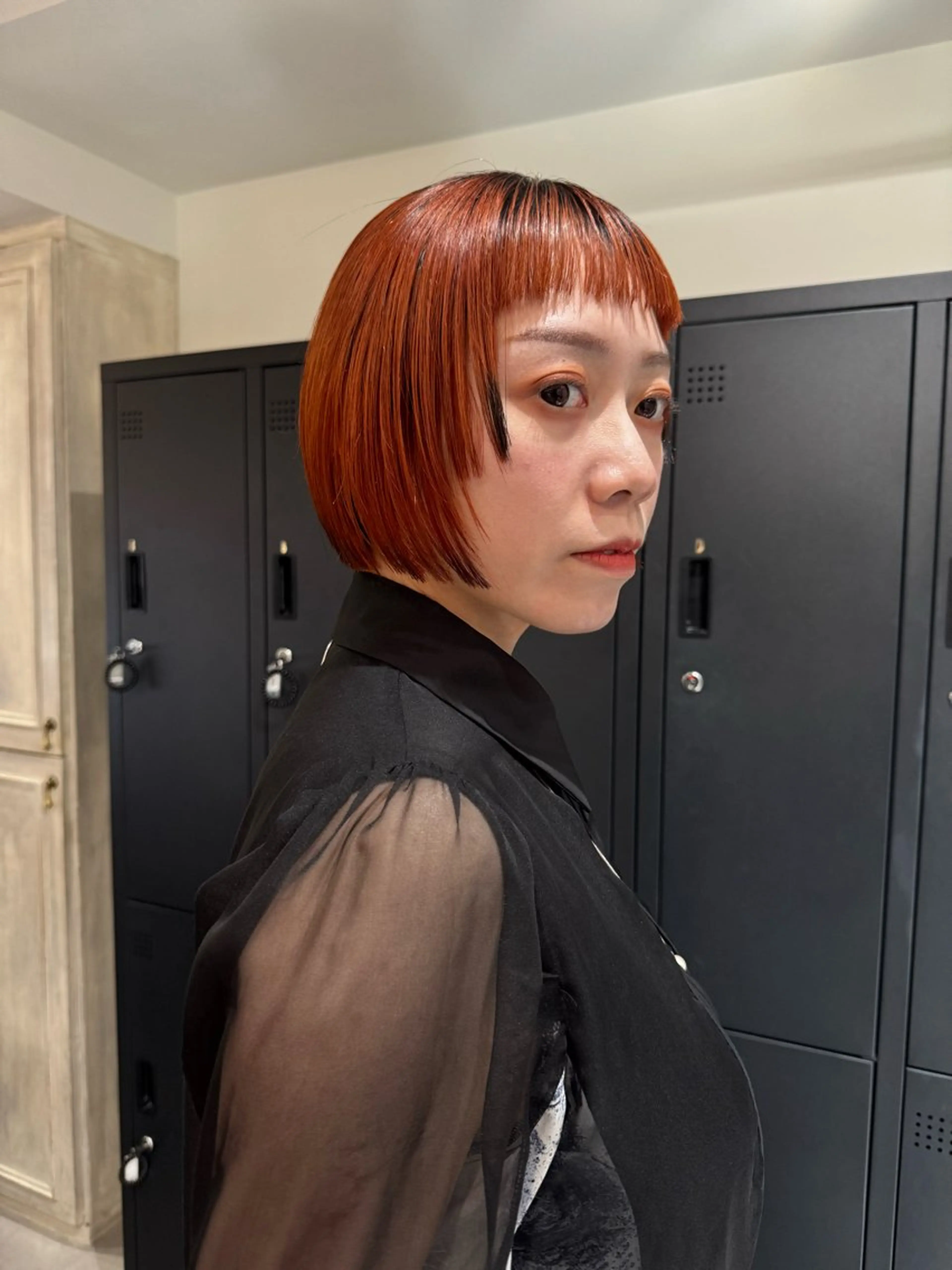 ショート カラー ボブ美容師 /馬場 翼のヘアスタイル