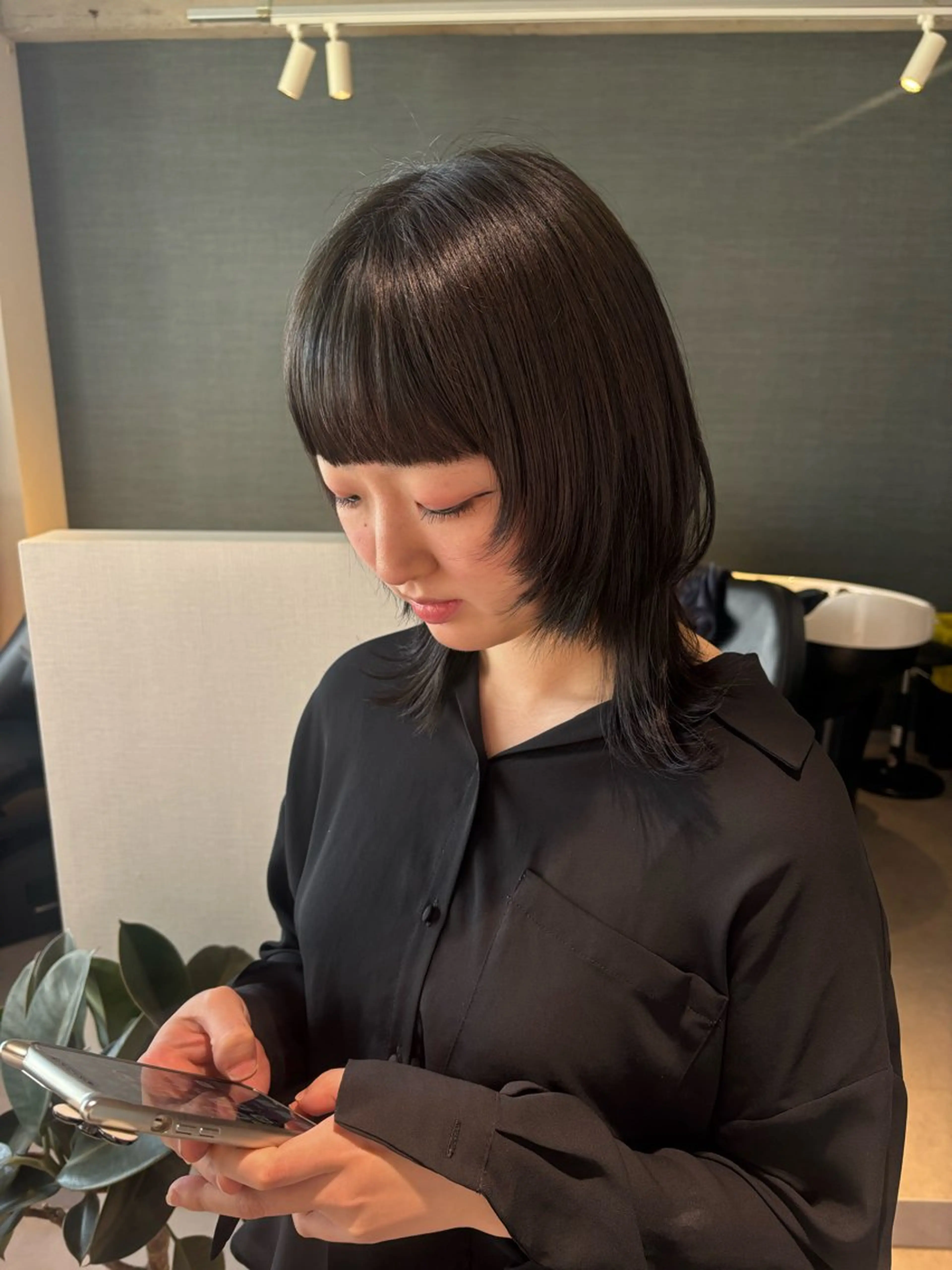 カラー アッシュ 透明感カラー ヘアカラー amu / misuzu ✩のヘアスタイル