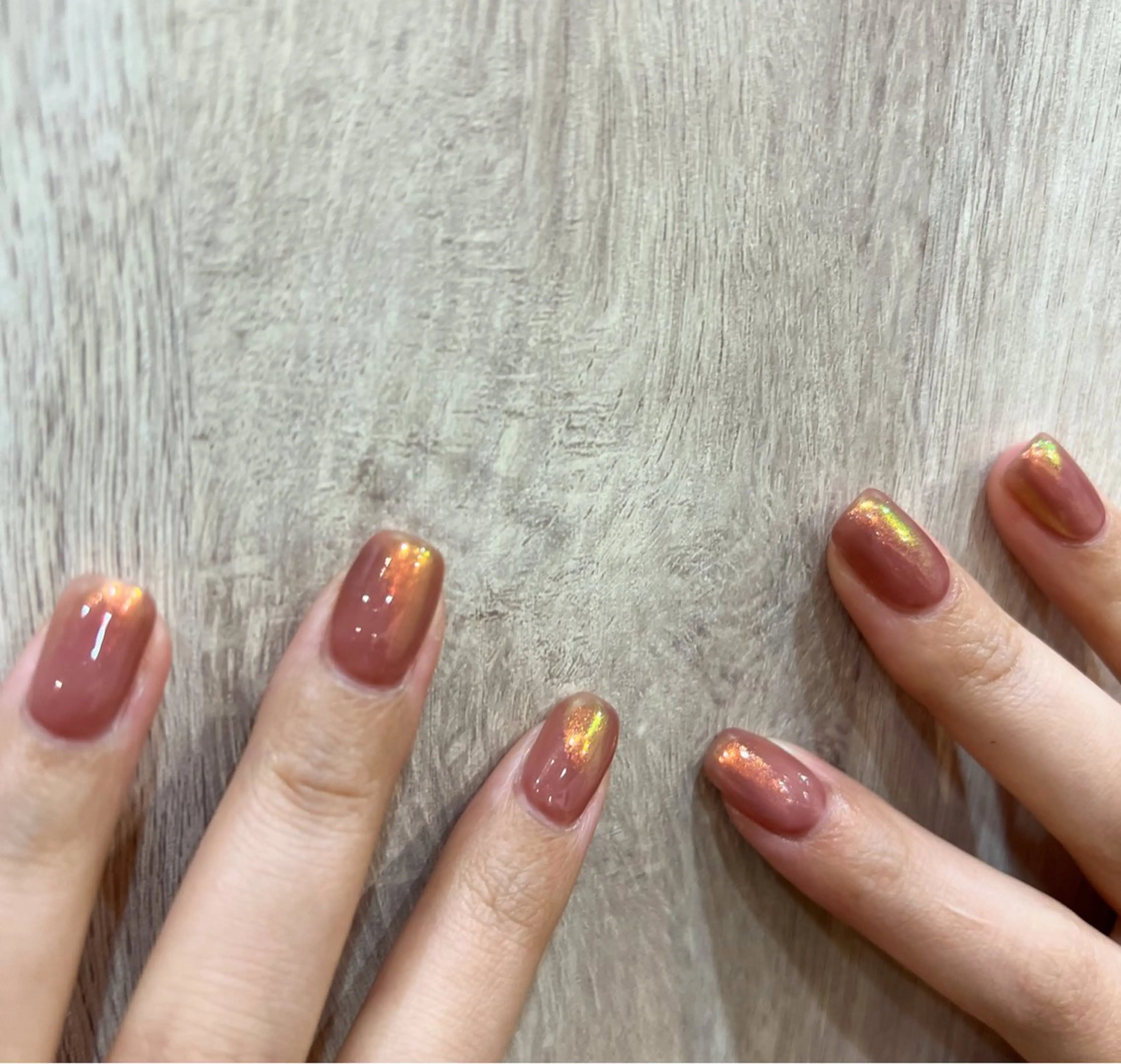 メンズ ネイル オーロラネイル ハンドネイル ヘアメイクネイリスト 💄💅hidemiのネイルデザイン