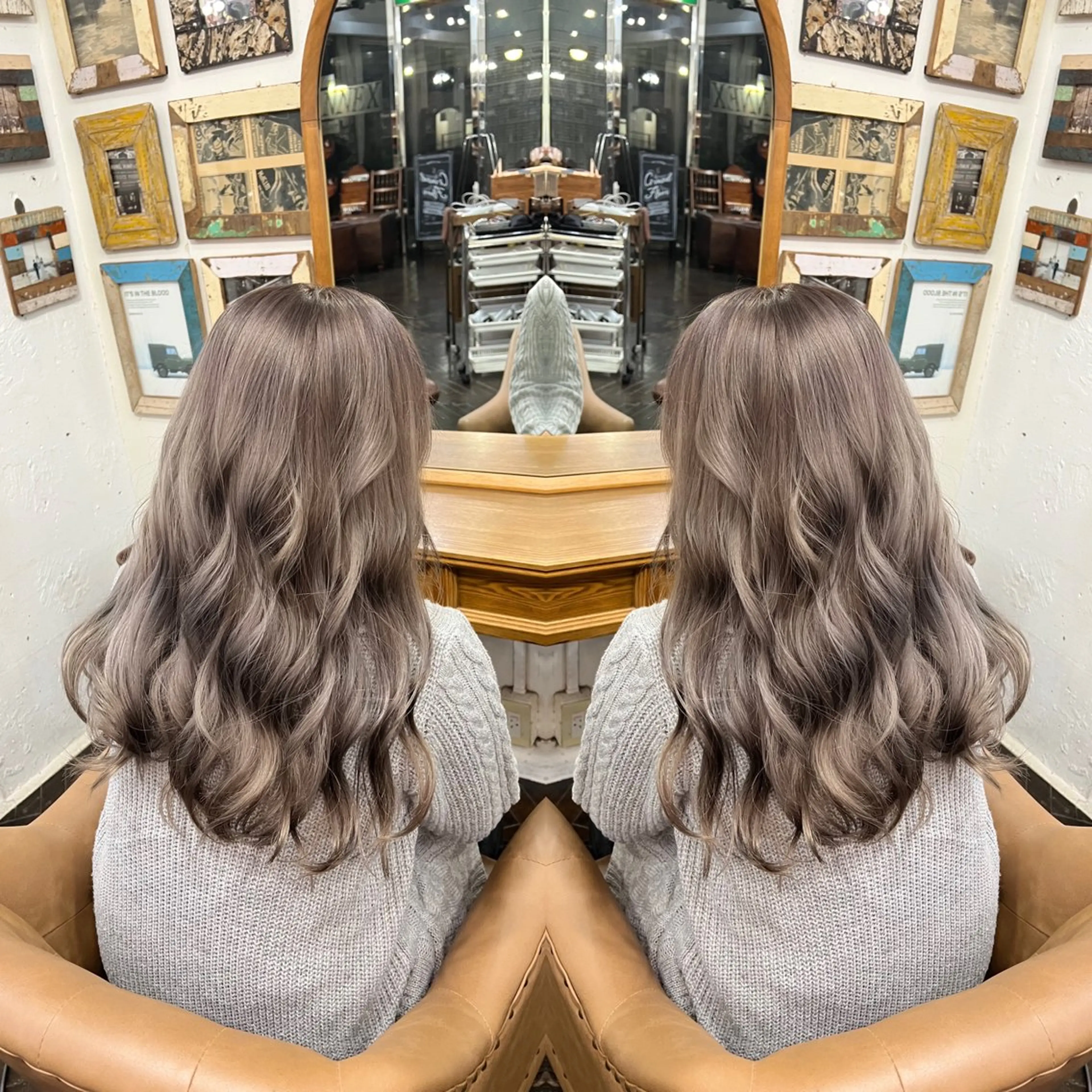 ロング カラー レイヤー/ボブ/ ミニボブ/AOIのヘアスタイル