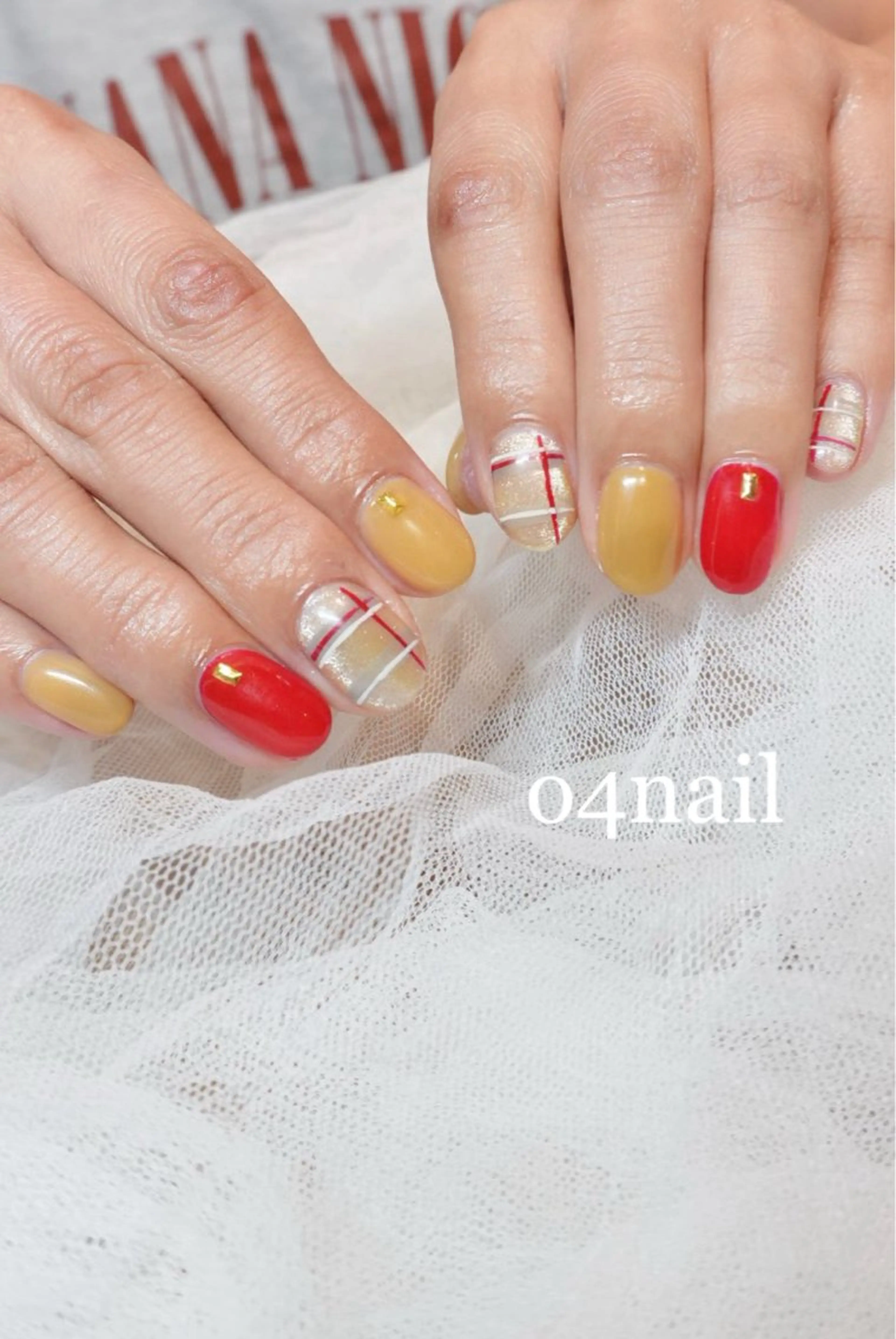 ネイル ハンドネイル my place+s所属・o4nail___ ARISAのネイルデザイン