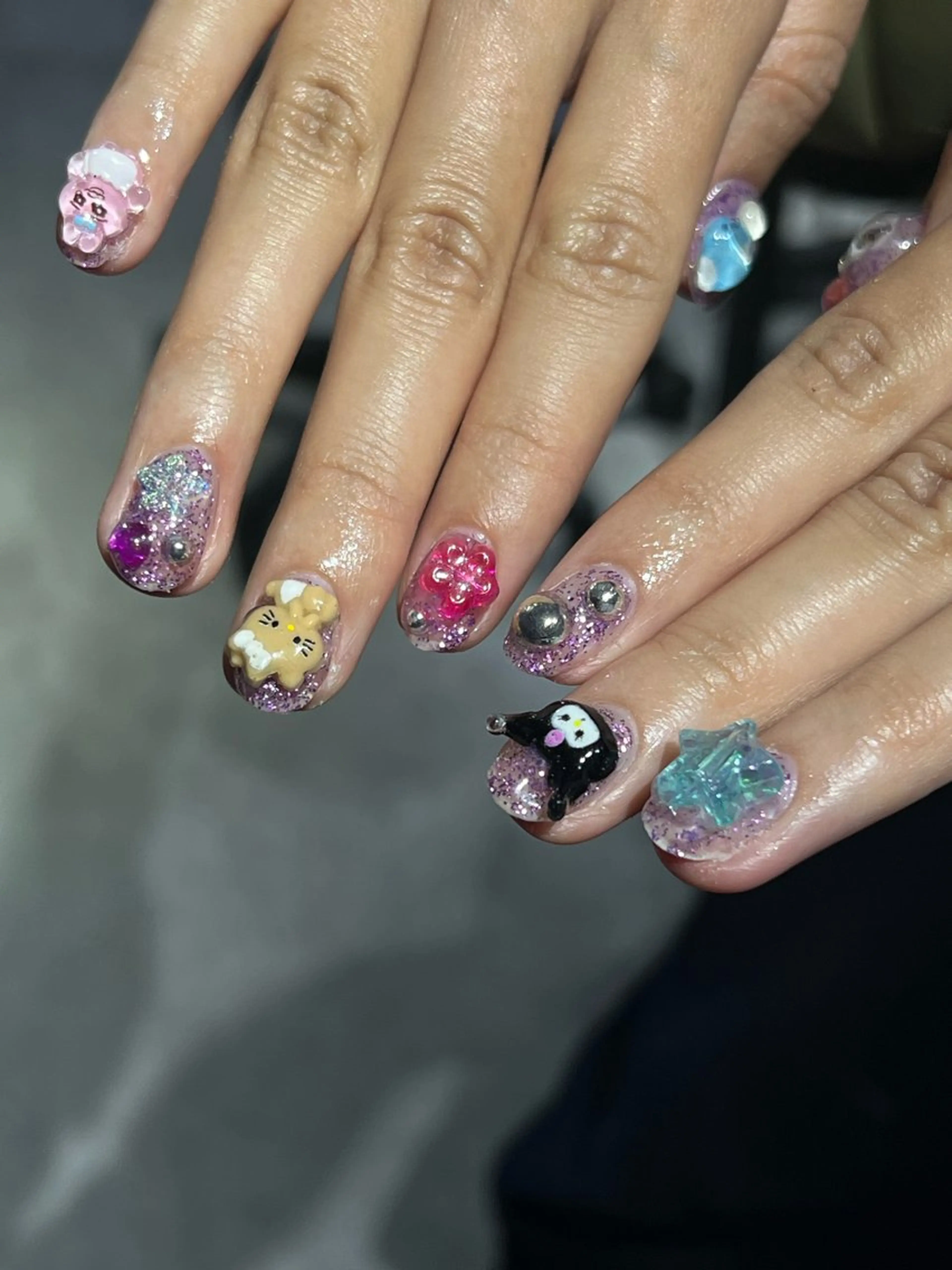 ネイル ハンドネイル Hata nail 🎀個性派ニュアンスのネイルデザイン
