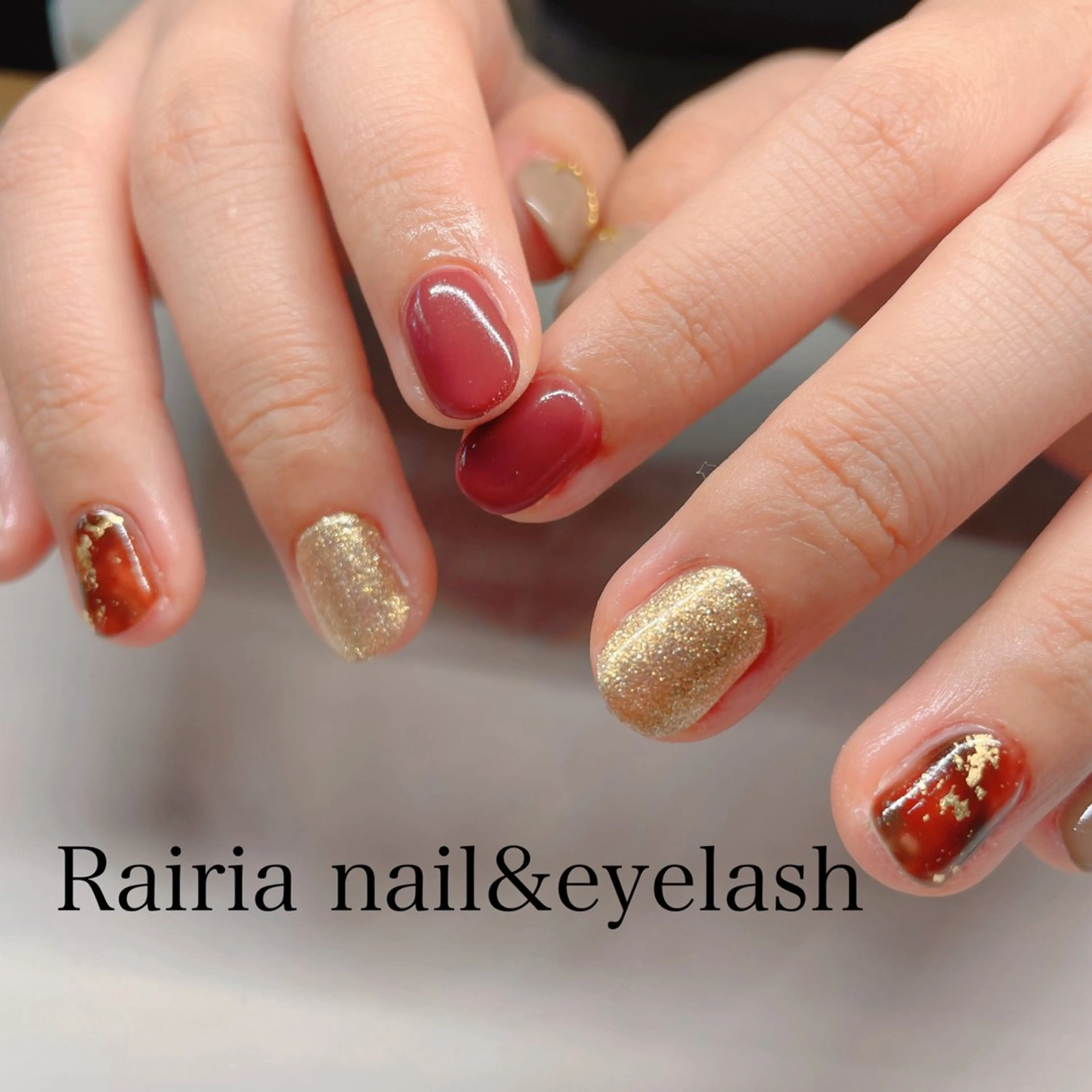 ネイル 持ち込み ハンドネイル Rairia nail&eyelash小岩店所属・Rairianail 小岩店のネイルデザイン