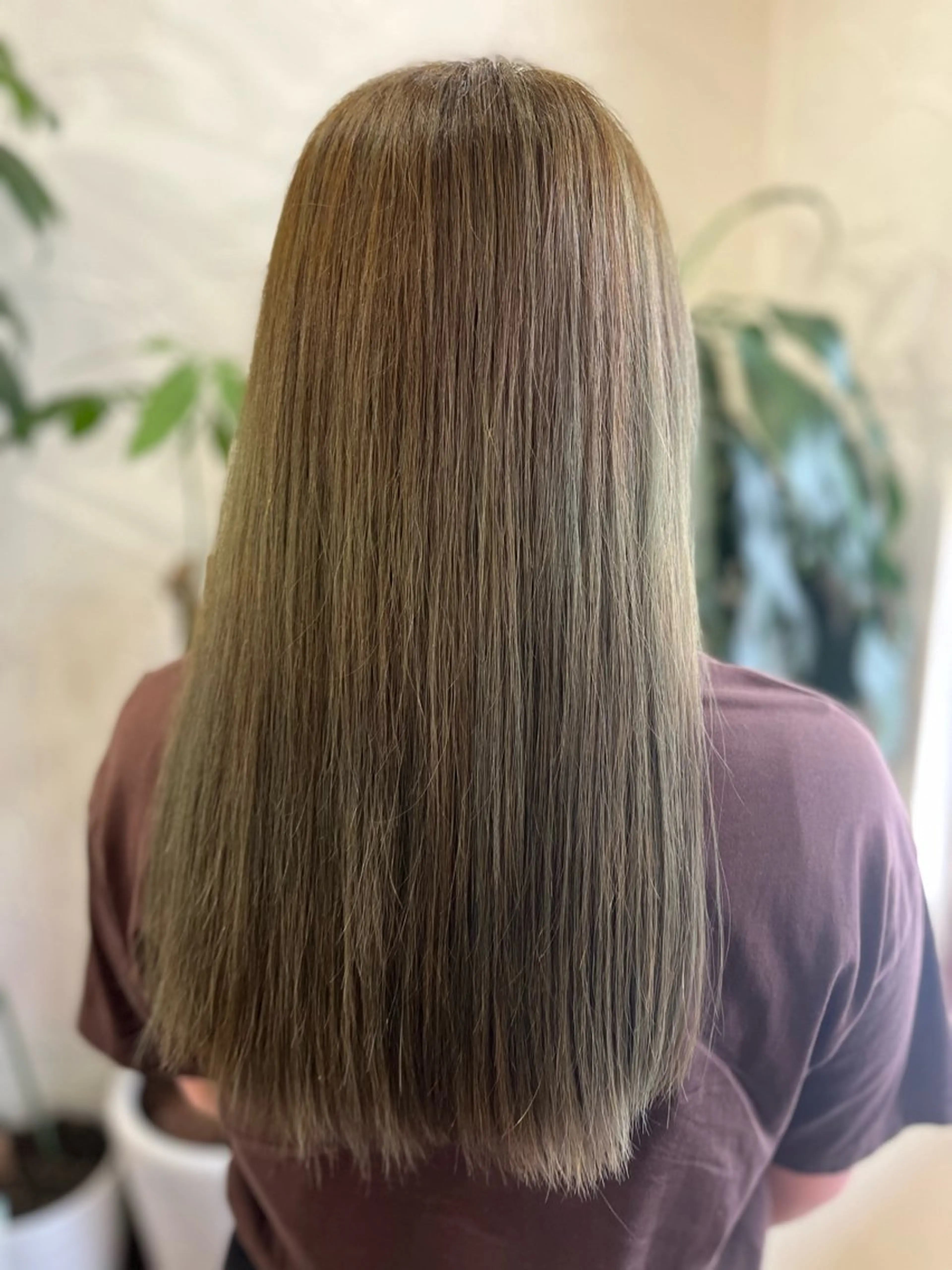 ロング カラー ヘアカラー トリートメント ヘッドスパ 💖 ぴんくぼぶの人 💖西田ゆうなのヘアスタイル