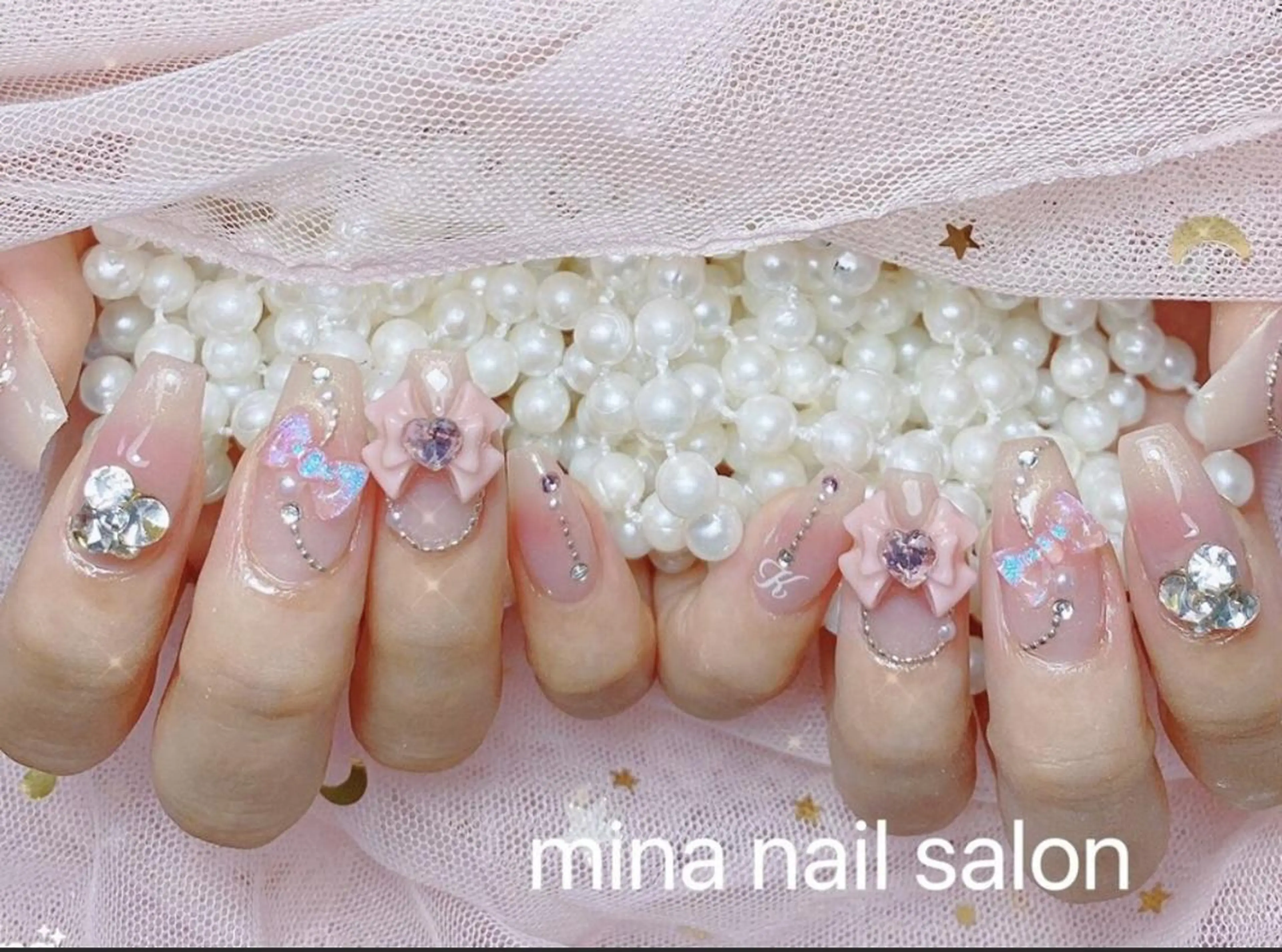 ネイル 🎀彩羽チップ 長さだし専門🎀のネイルデザイン