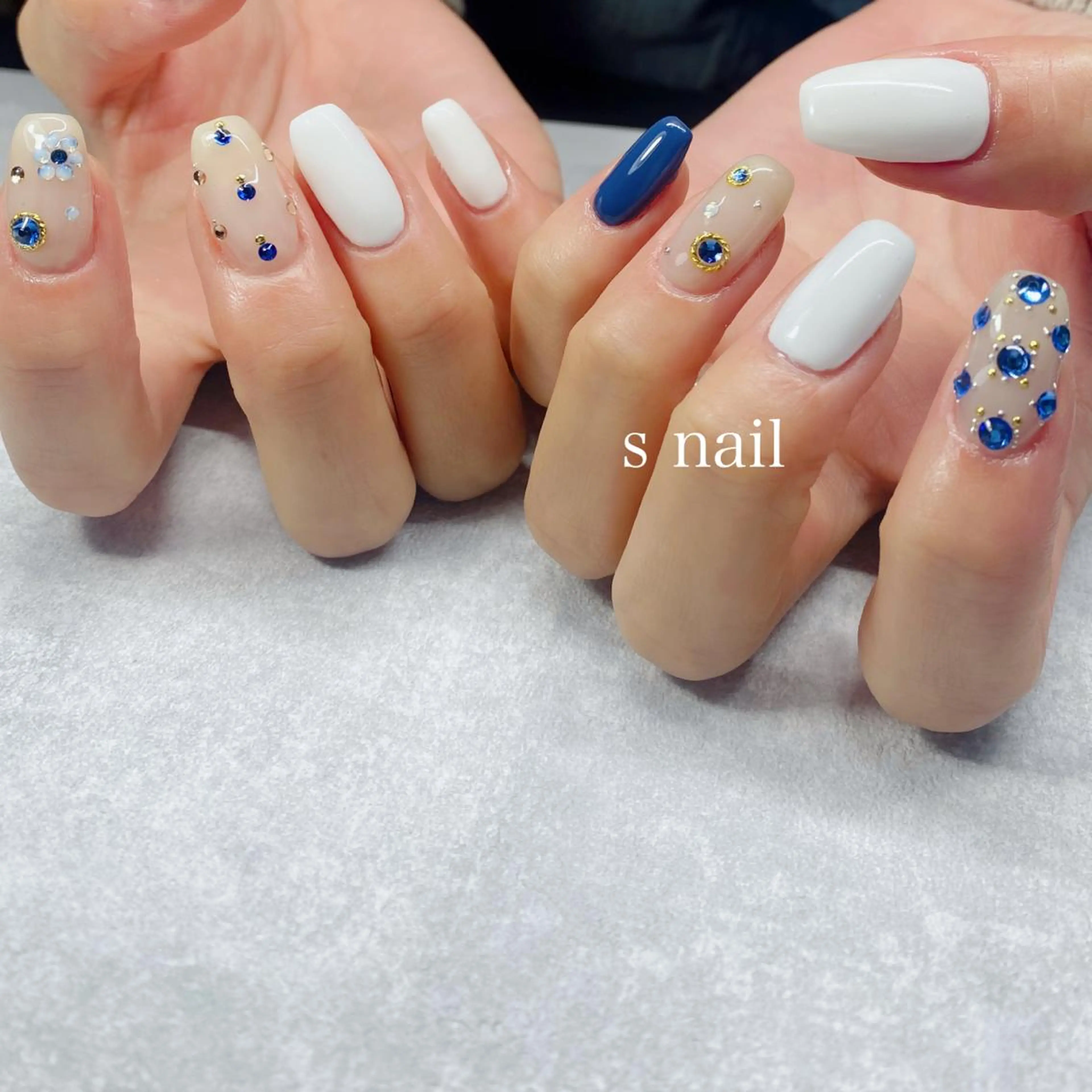 ネイル ハンドネイル s nail さとよしみゆきのネイルデザイン