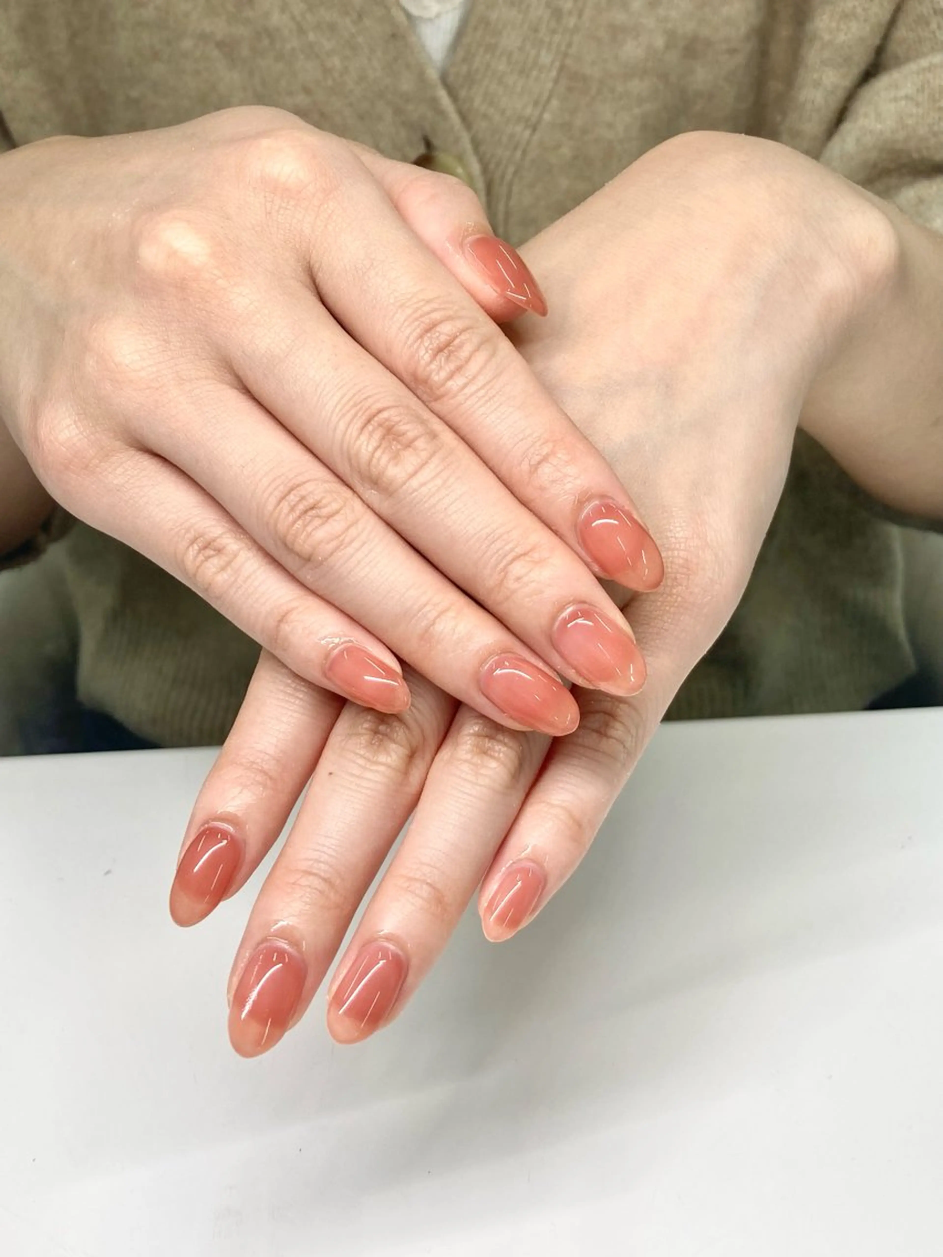 ネイル ワンカラーネイル Nail Total beauty salon Laki所属・佐々木 優花のネイルデザイン