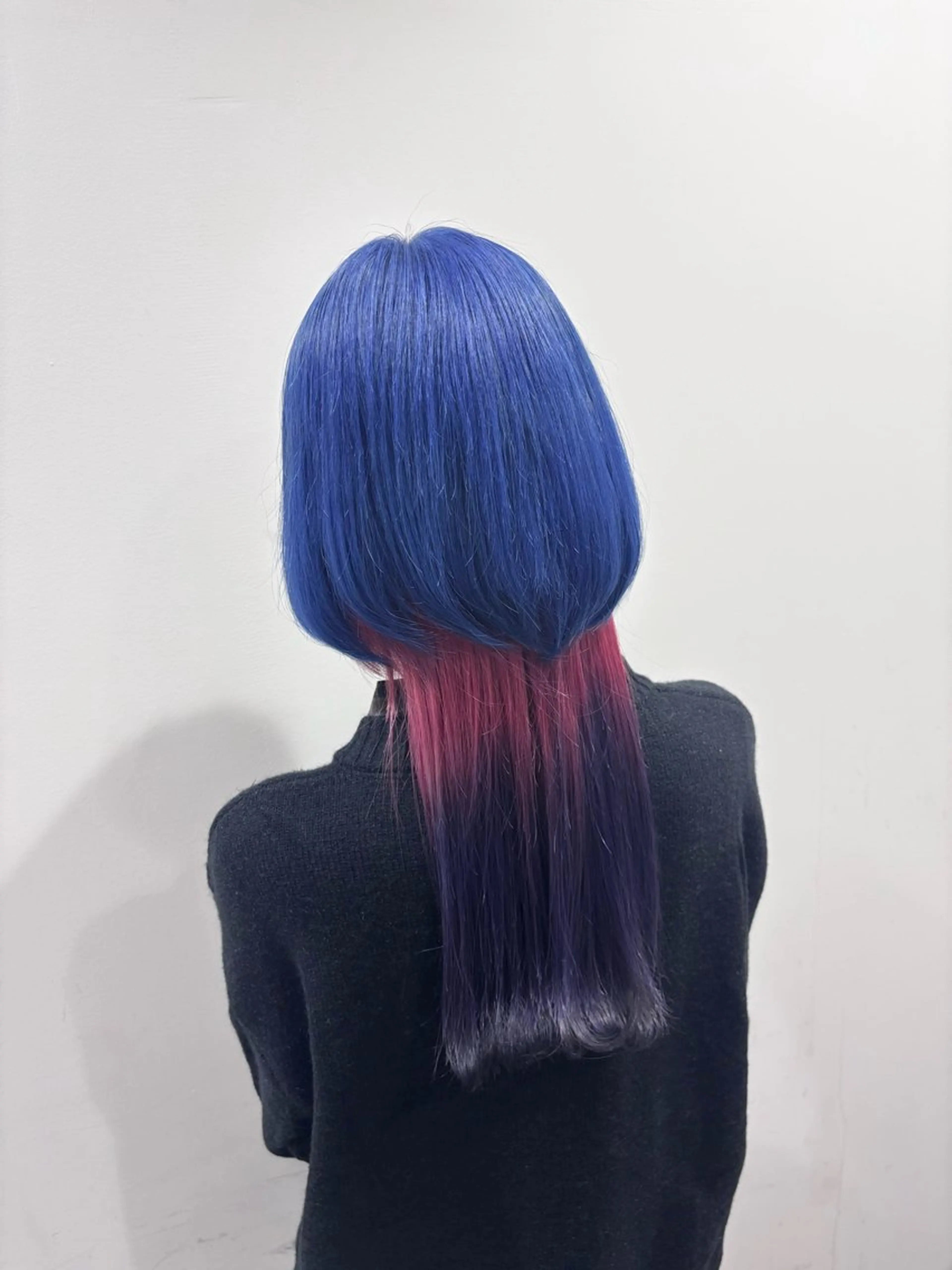 ロング カラー ヘアカラー トリートメント ヘッドスパ ブリーチ予約率90% 以上✨森山陽向のヘアスタイル