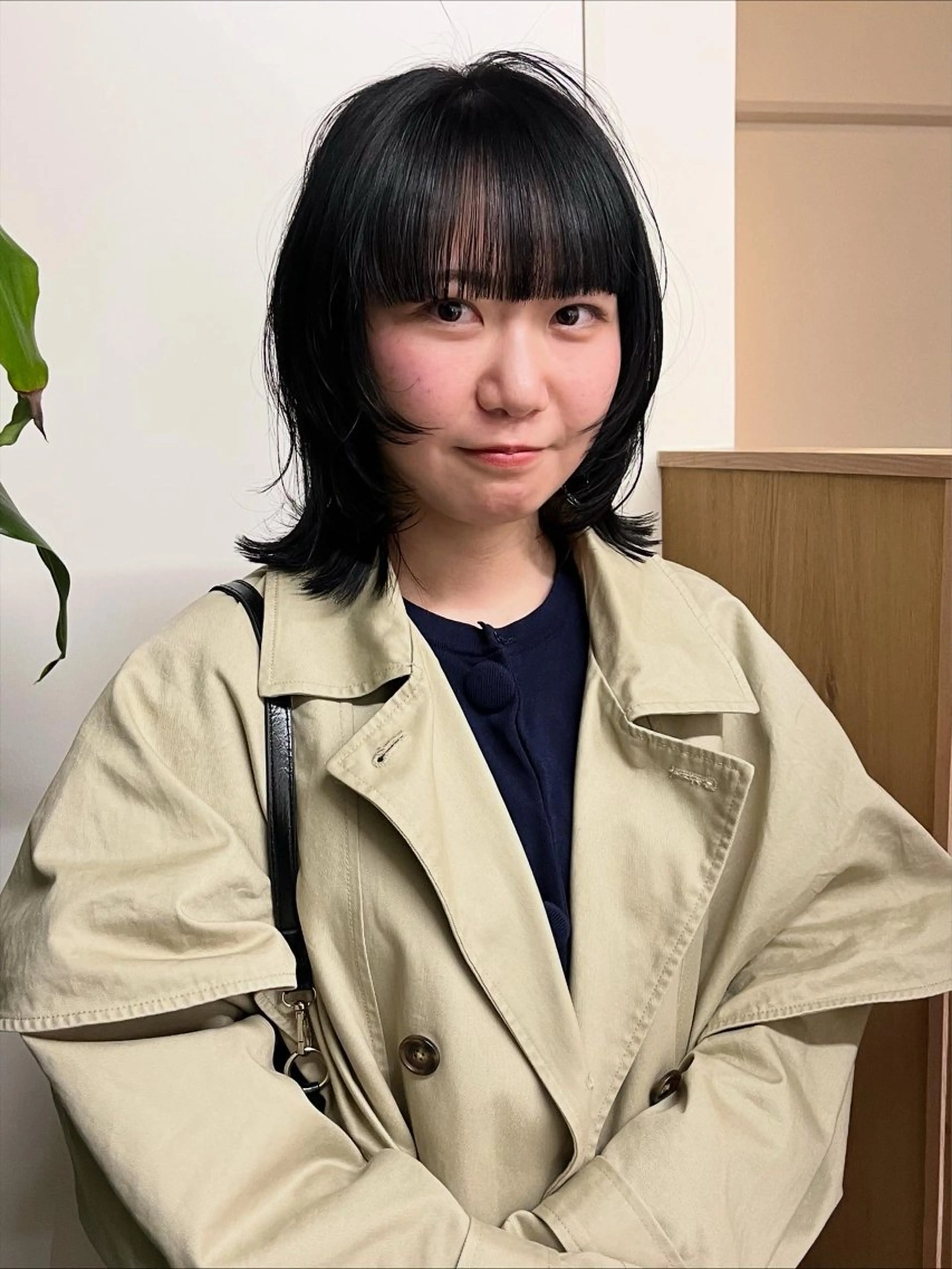 セミロング カット ヘアカラー トリートメント natsuki /HUI 金山のヘアスタイル