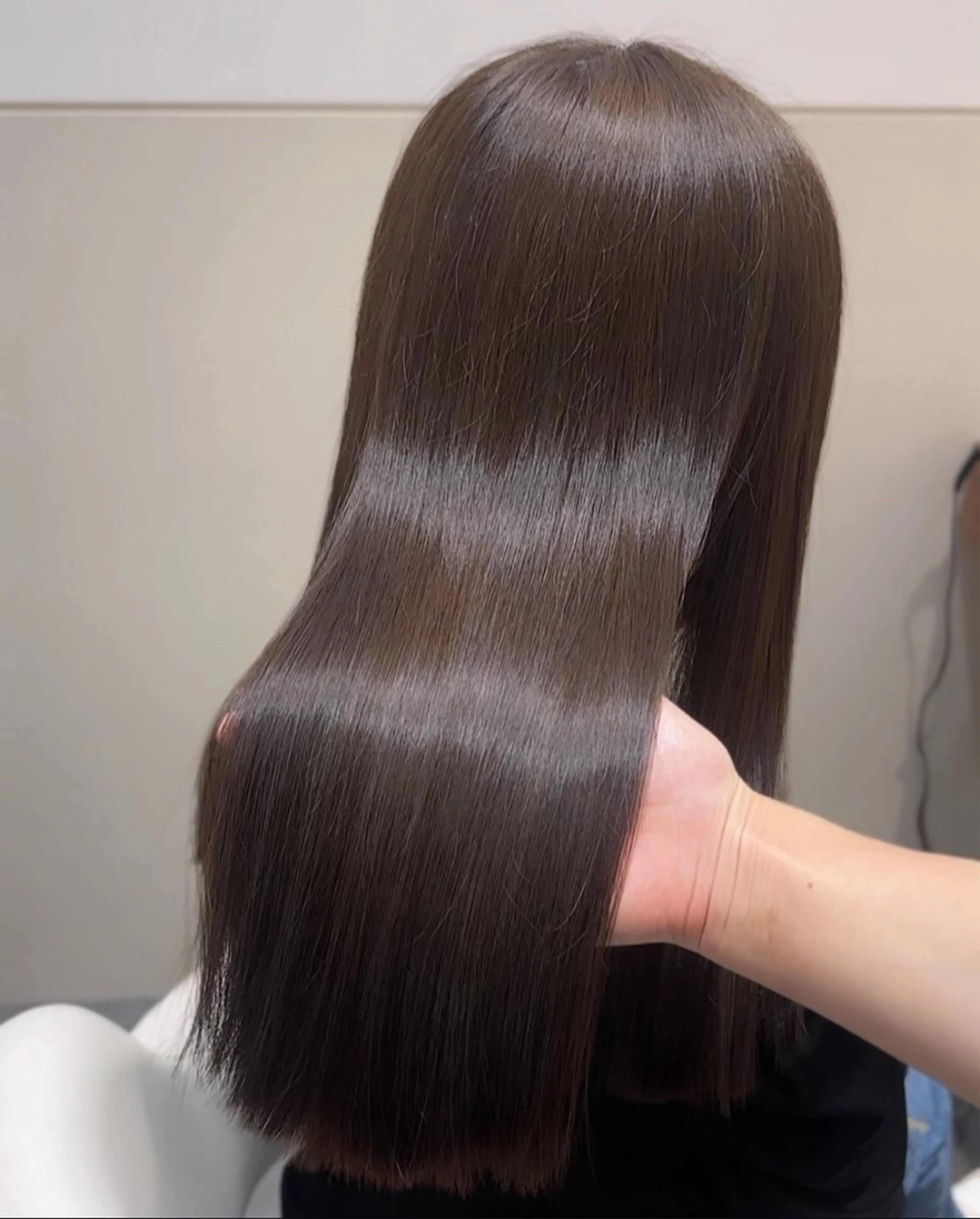 ロング カラー 縮毛矯正 トリートメント 🫧髪質改善🤍丁寧 で好評🫧/MAKIのヘアスタイル