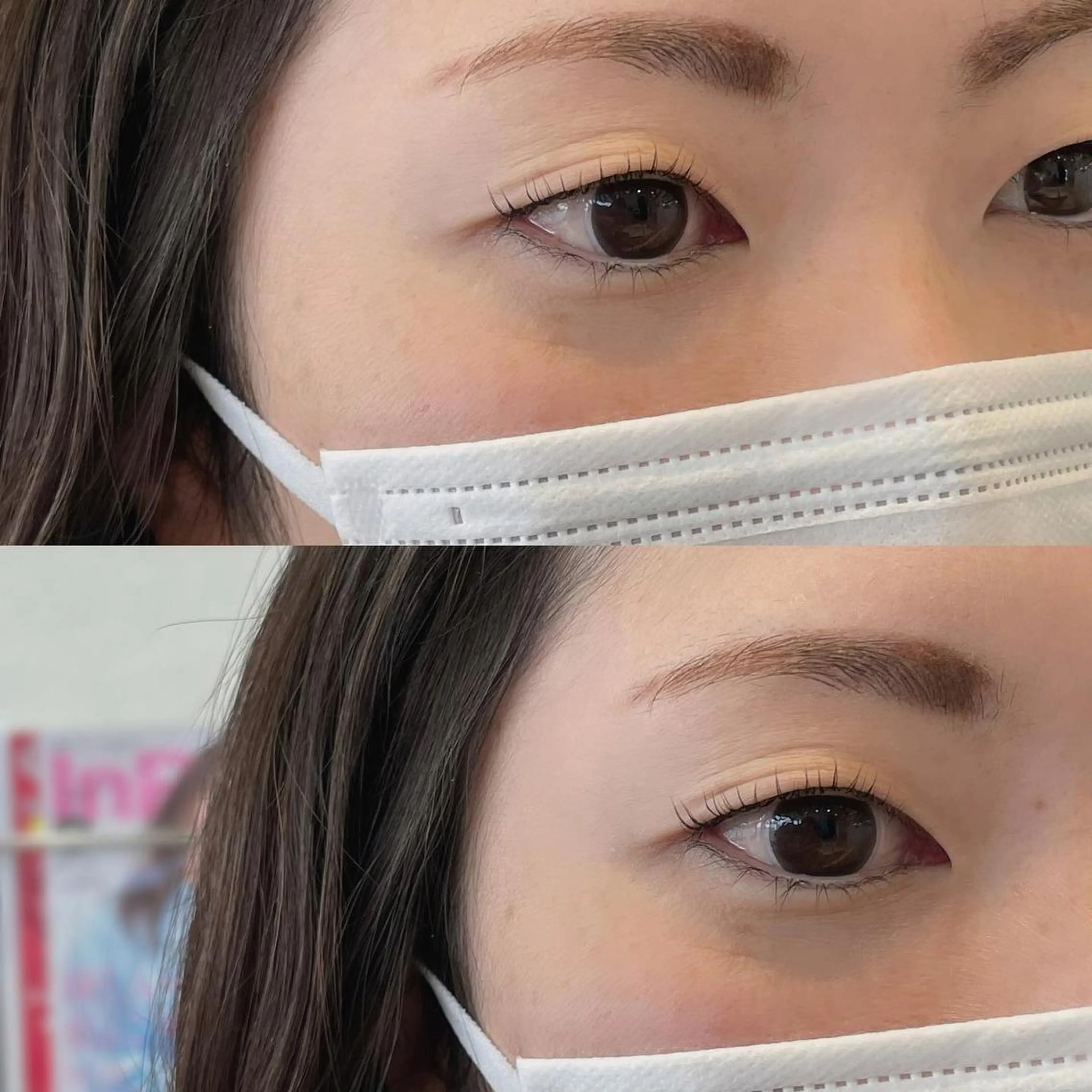 ミディアム カラー パーマ ヘアアレンジ メンズ キッズ マツエク・マツパ ミディアムパーマ メンズパーマ パリジェンヌラッシュリフト まつげパーマ 一重×まつ毛パーマ sara 荒井店のヘアスタイル