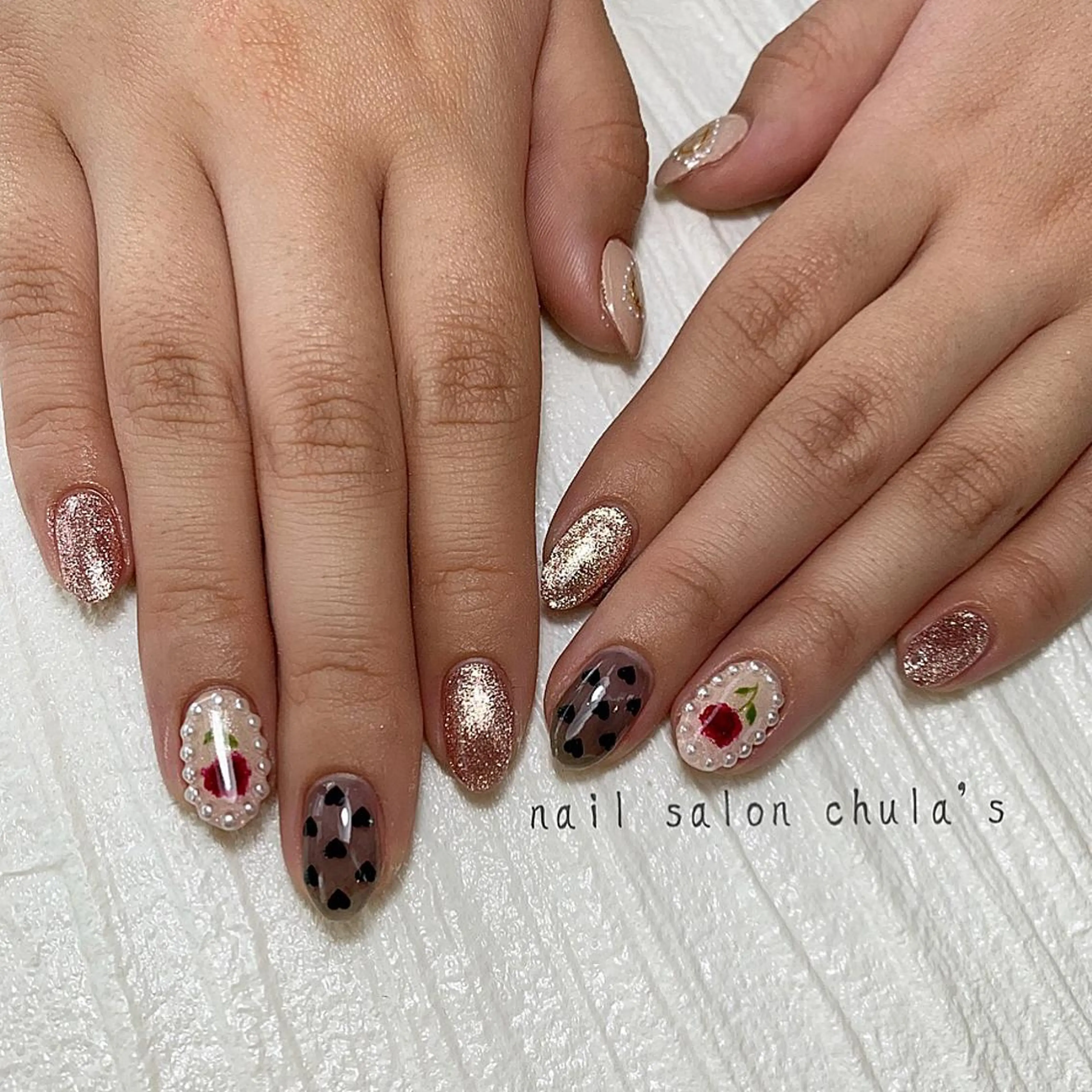 ネイル ハンドネイル nail salon  chula's所属・☆ayaka ☆のネイルデザイン