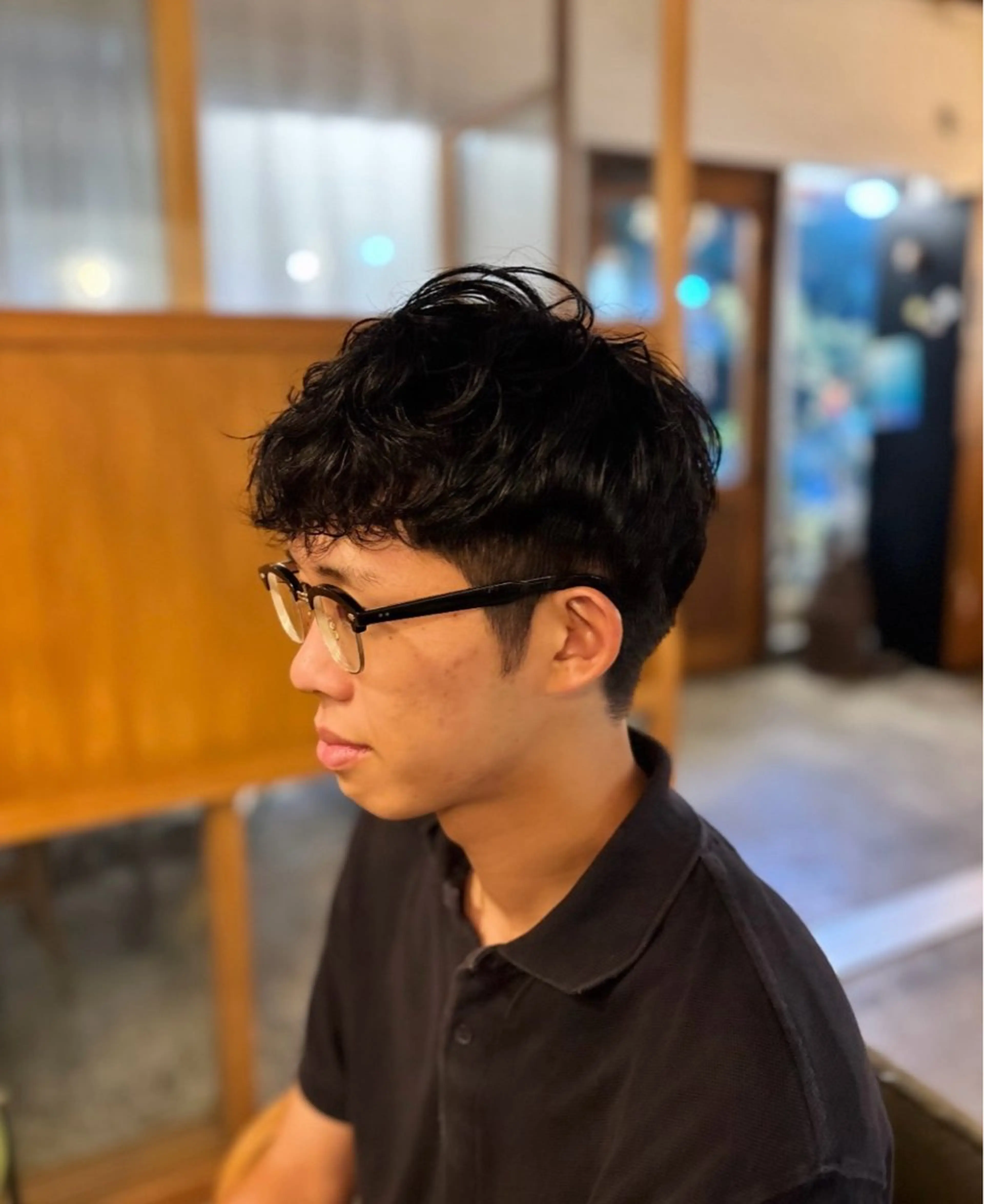 《メンズ限定》カット＋パーマの写真