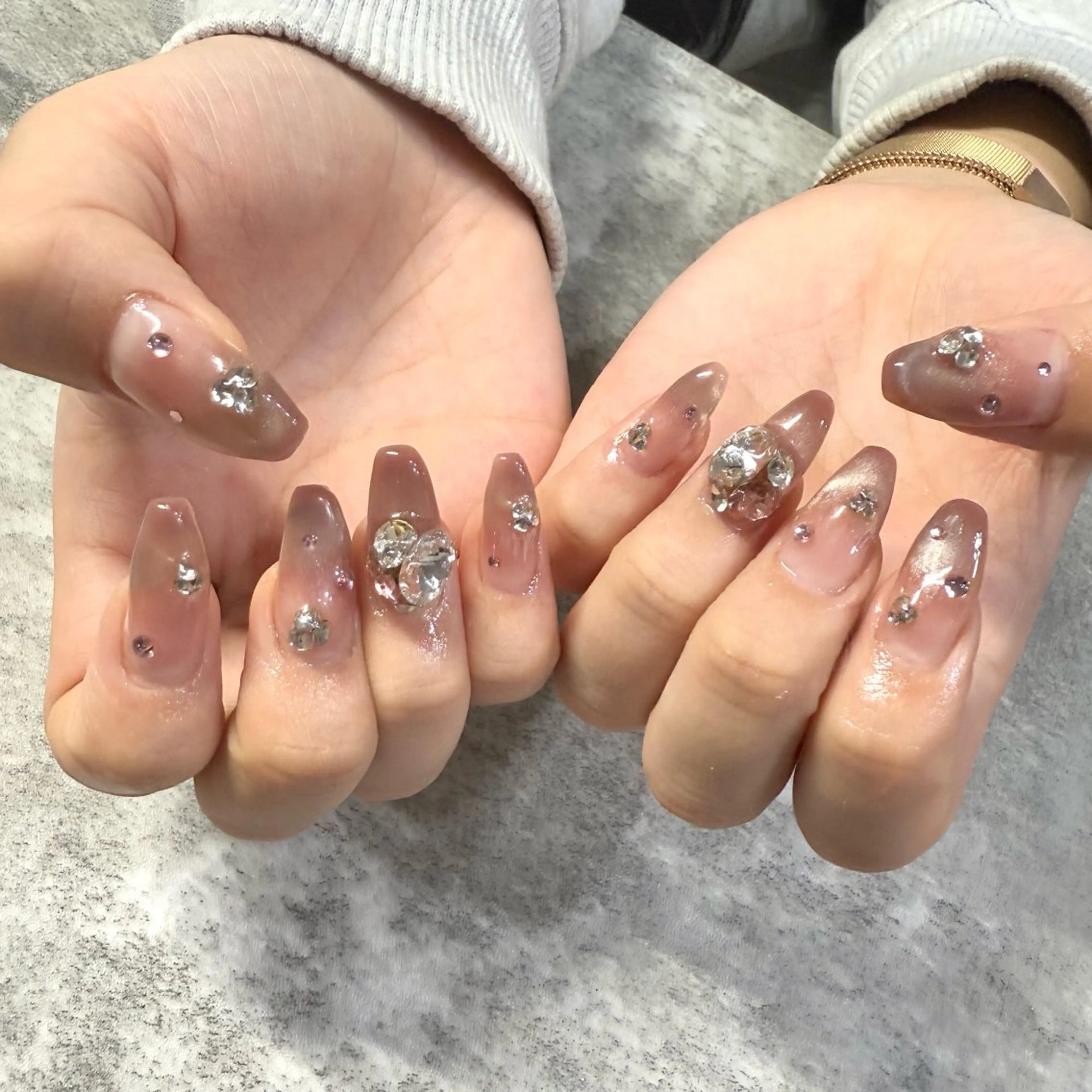 ネイル 成人式 ハンドネイル ★Rinail... .のネイルデザイン