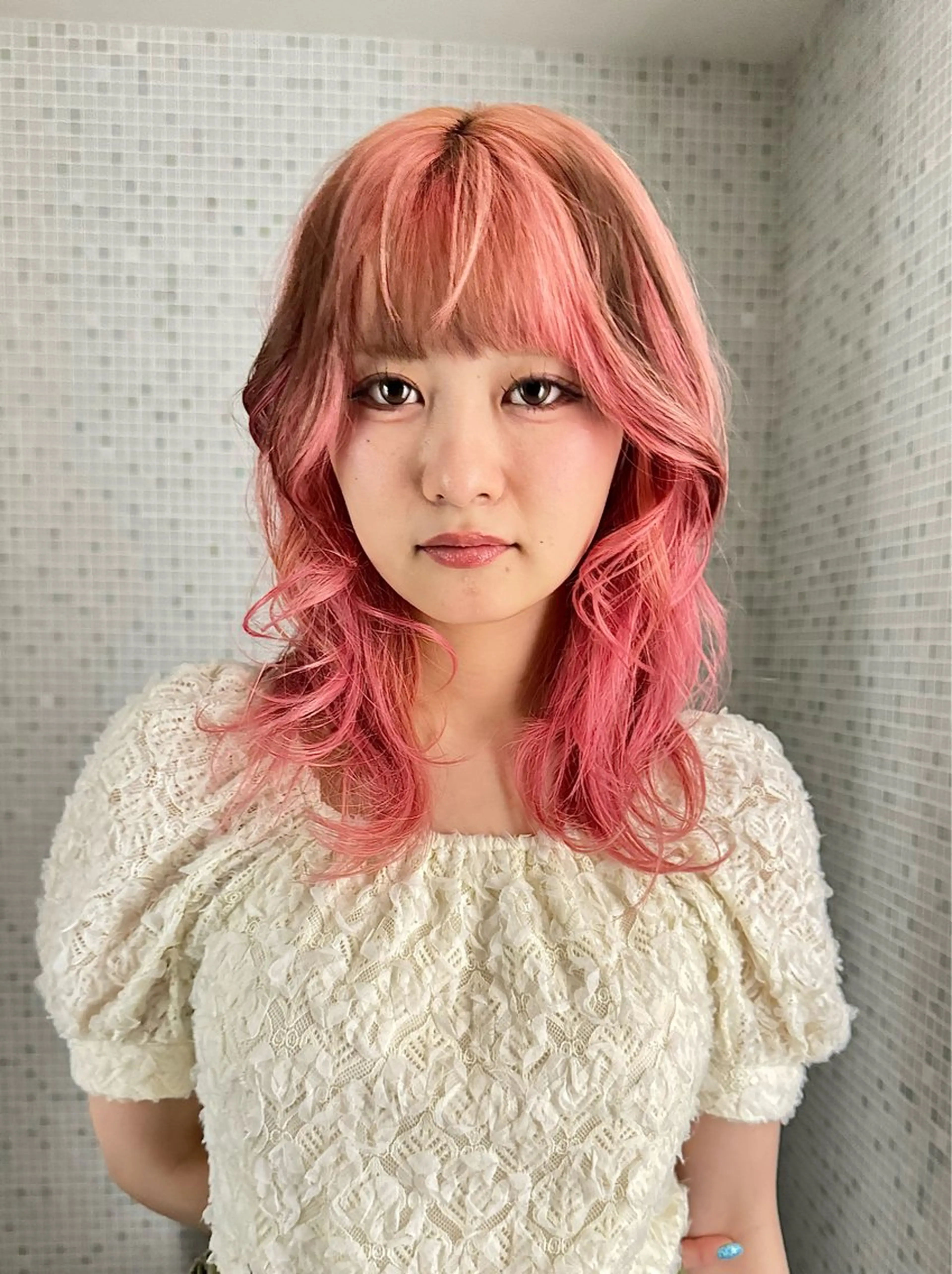 カラー ヘアカラー ブリーチ特化/ 渋谷/TAIKIのヘアスタイル