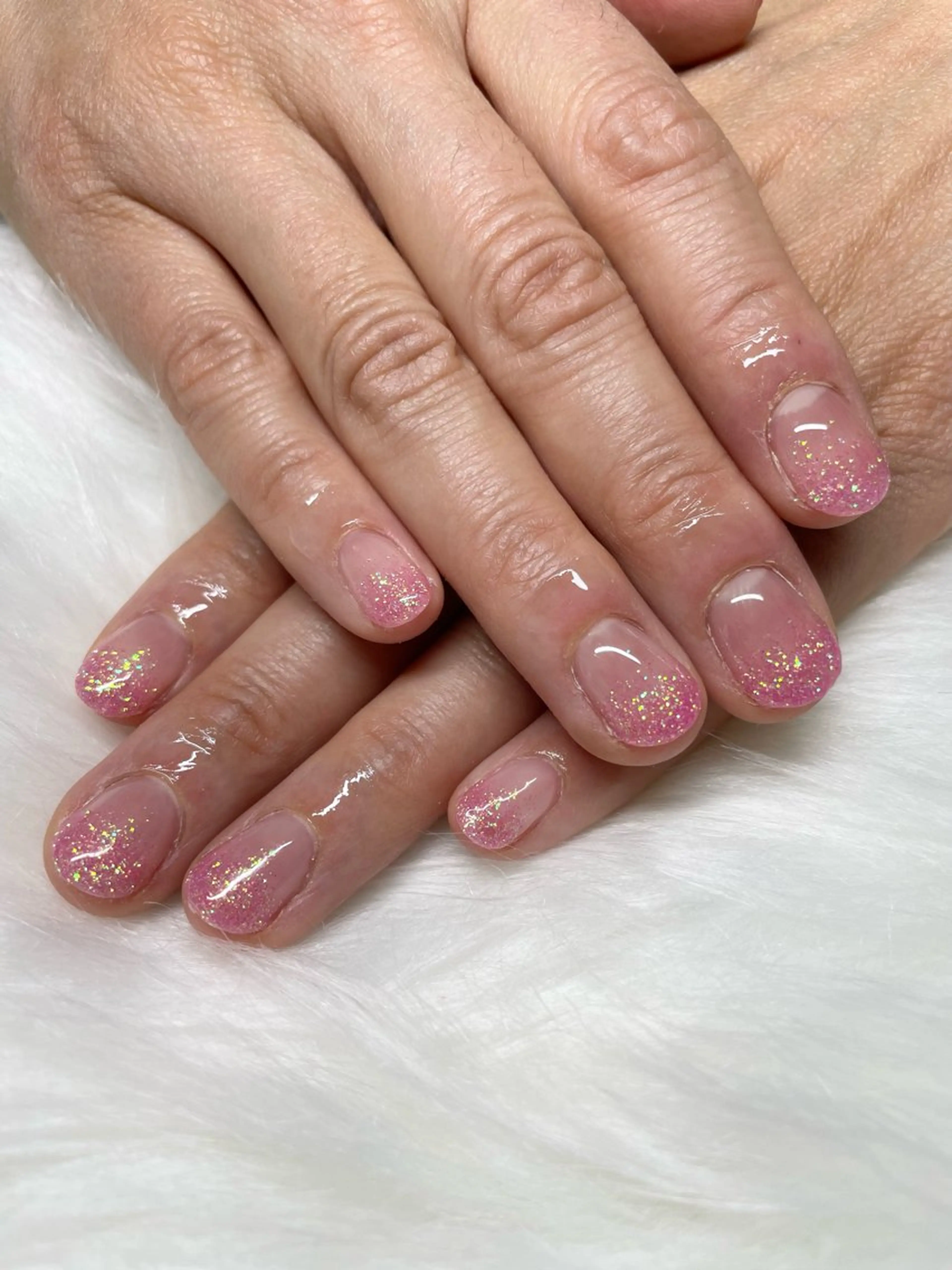 ネイル フットネイル フレンチネイル ジェルネイル グラデーション 韓国ネイル private salon fee所属・nail salon feeゆりかのネイルデザイン