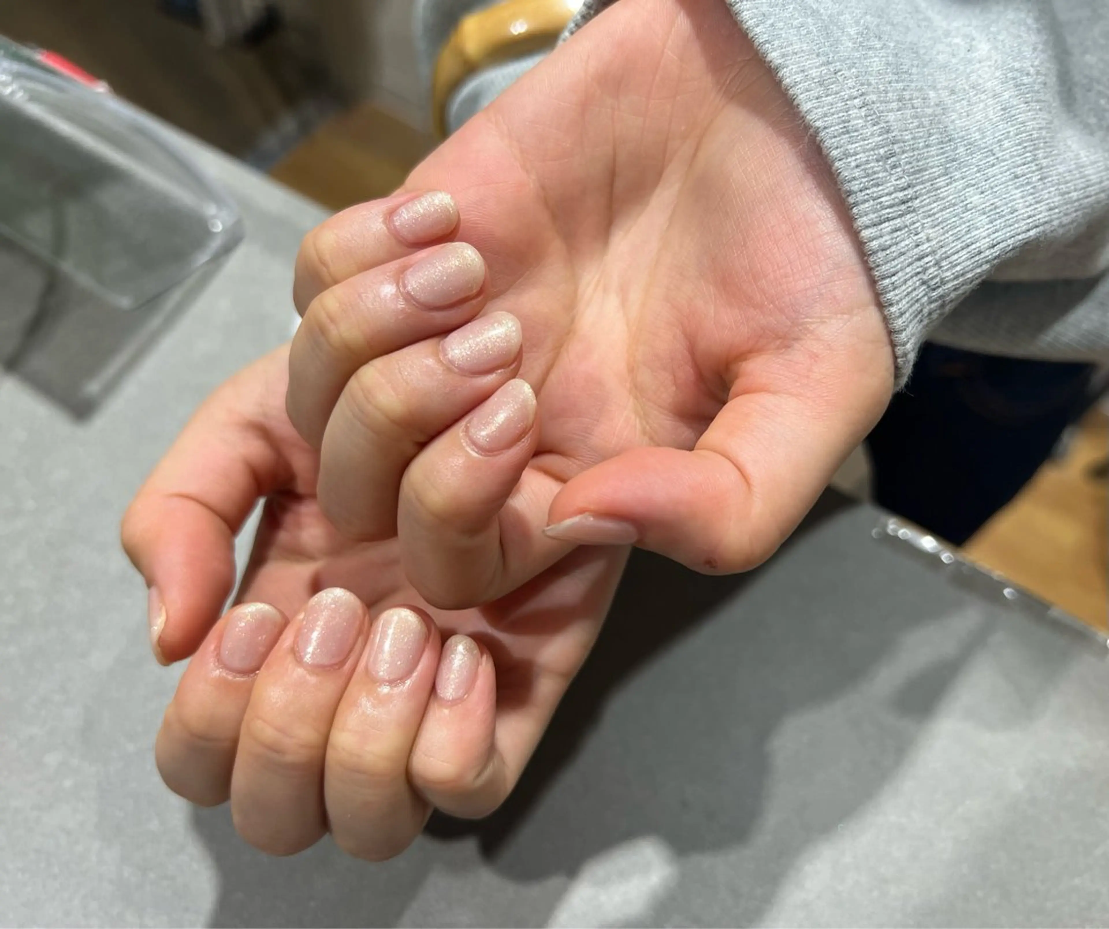 ネイル ワンカラーネイル ＆robe銀座 🪽tsuki🪽のネイルデザイン