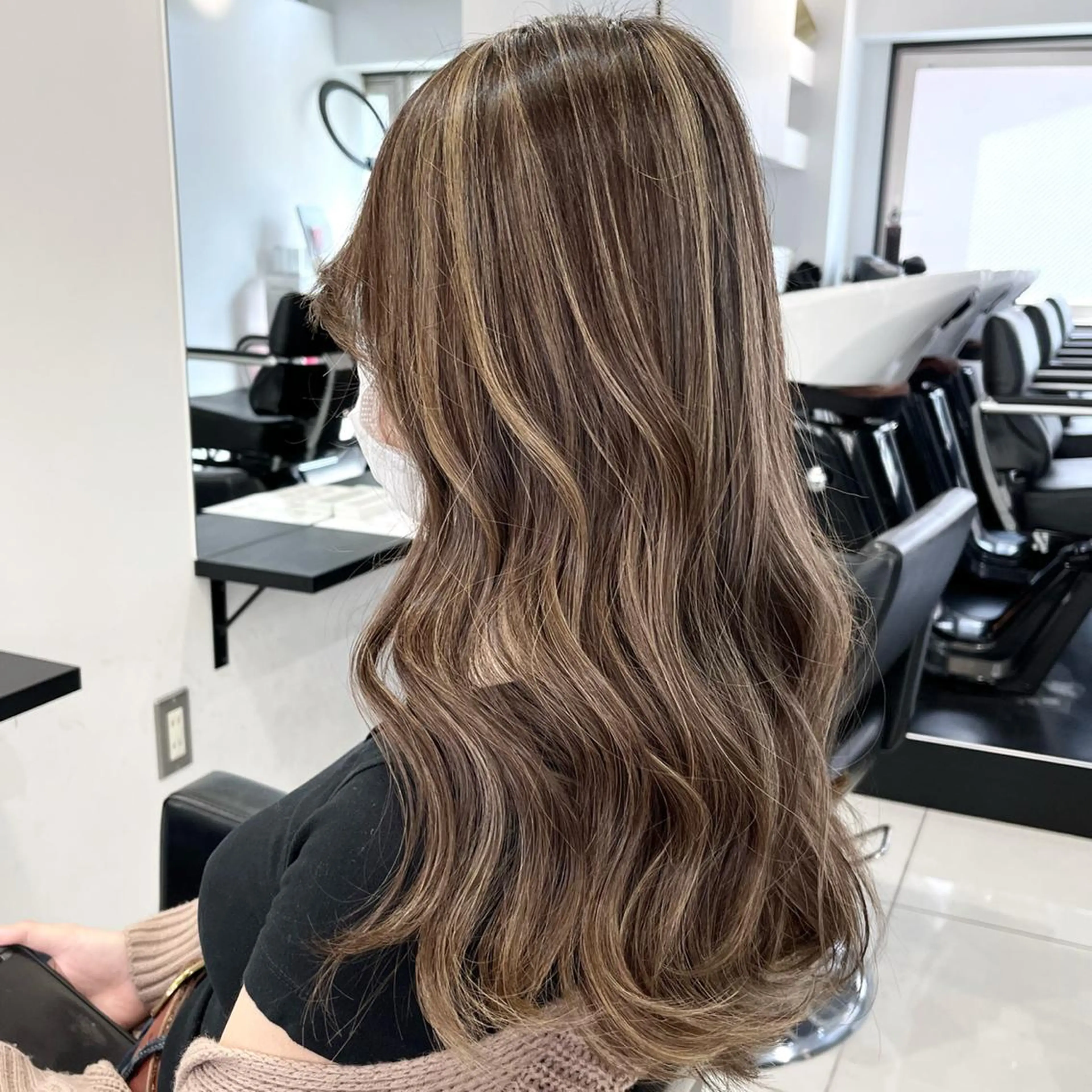 ロング ヘアカラー トリートメント 韓国風/髪質改善/ Kiyoraのヘアスタイル