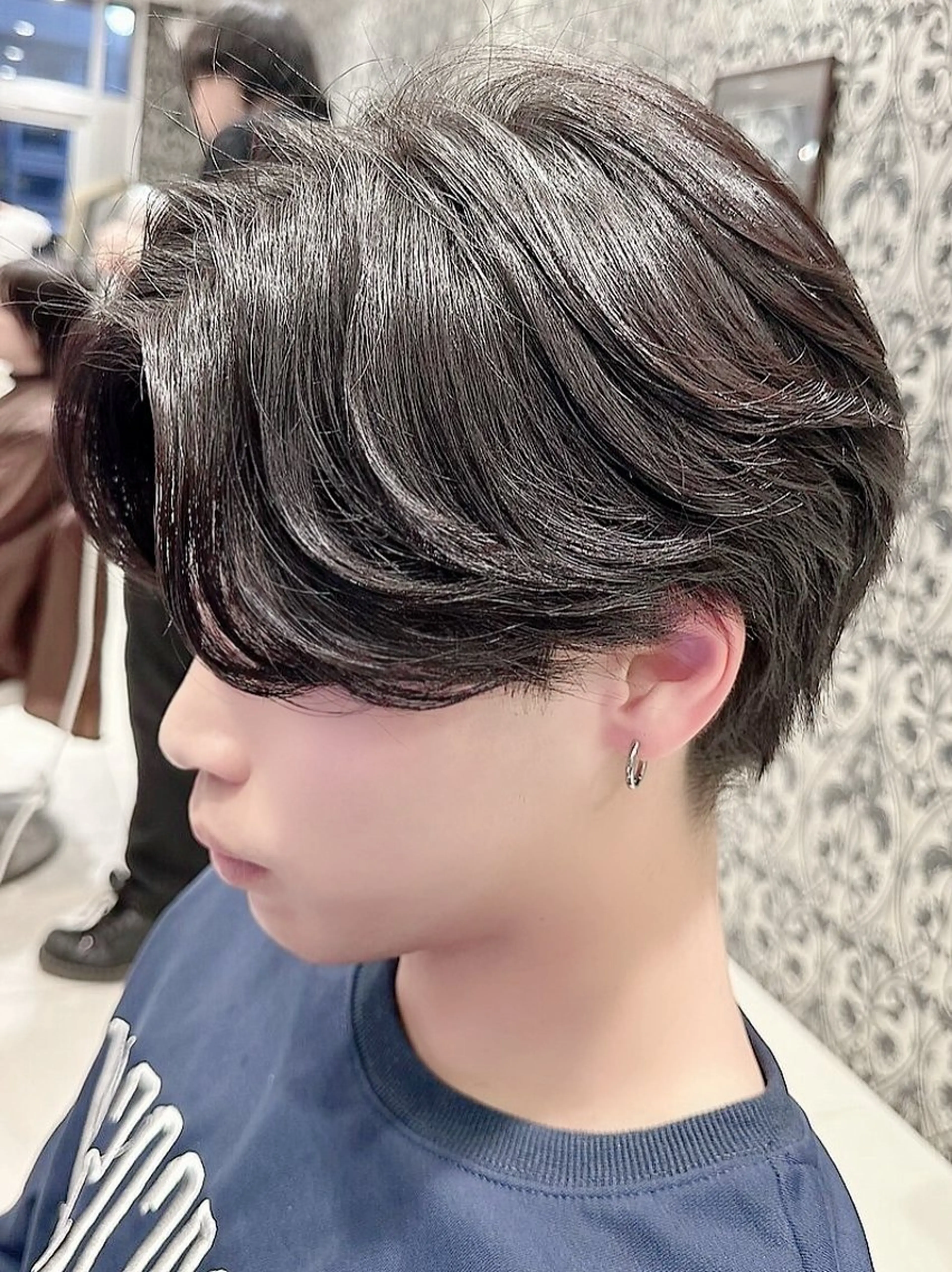 ✨新規メンズ初回限定お試し価格✂️メンズカット+ニュアンスパーマ+トリートメント¥4900の写真