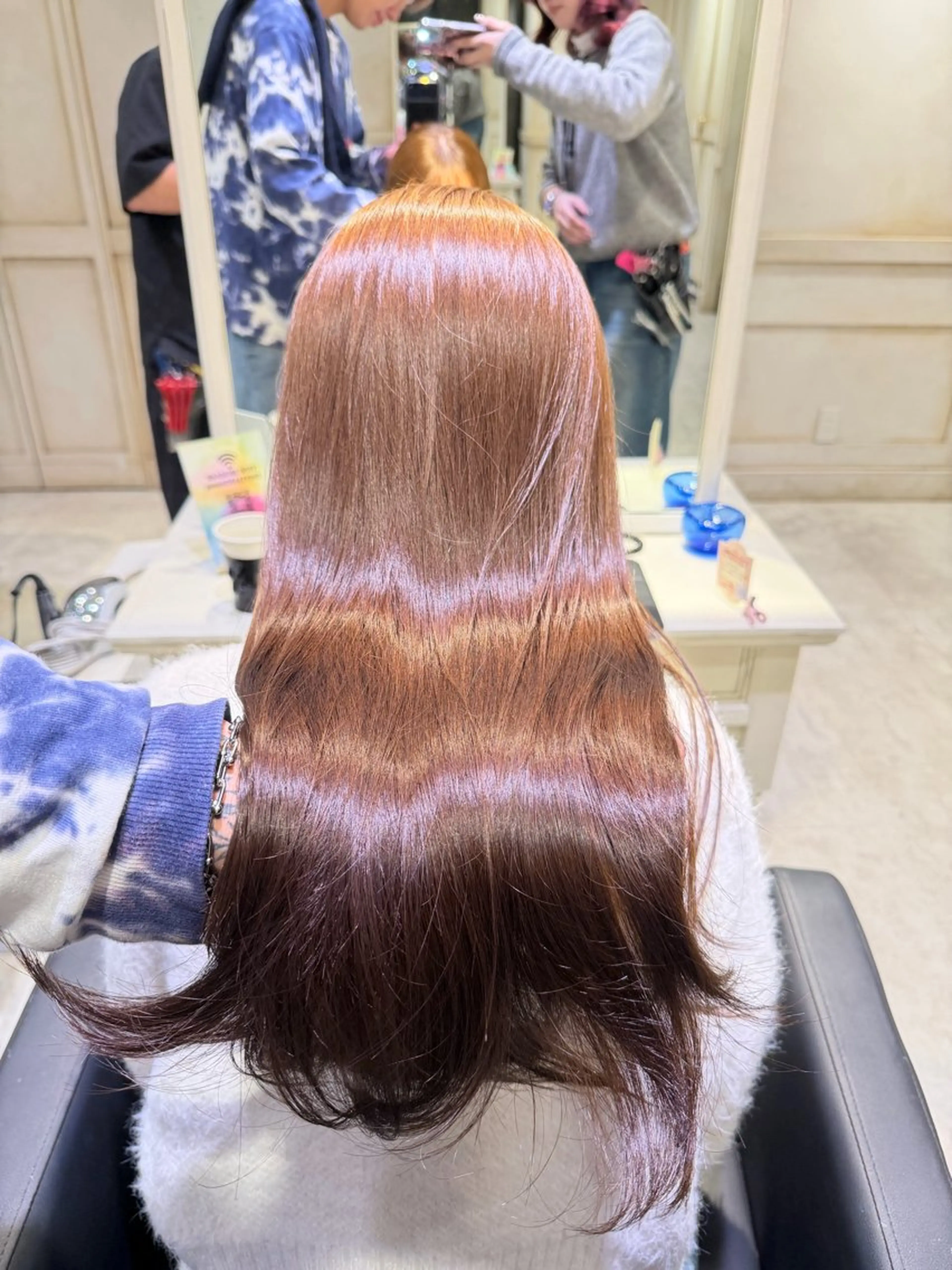 セミロング カット ヘアカラー 【YUTO】確実に 髪を綺麗にするプロ。のヘアスタイル