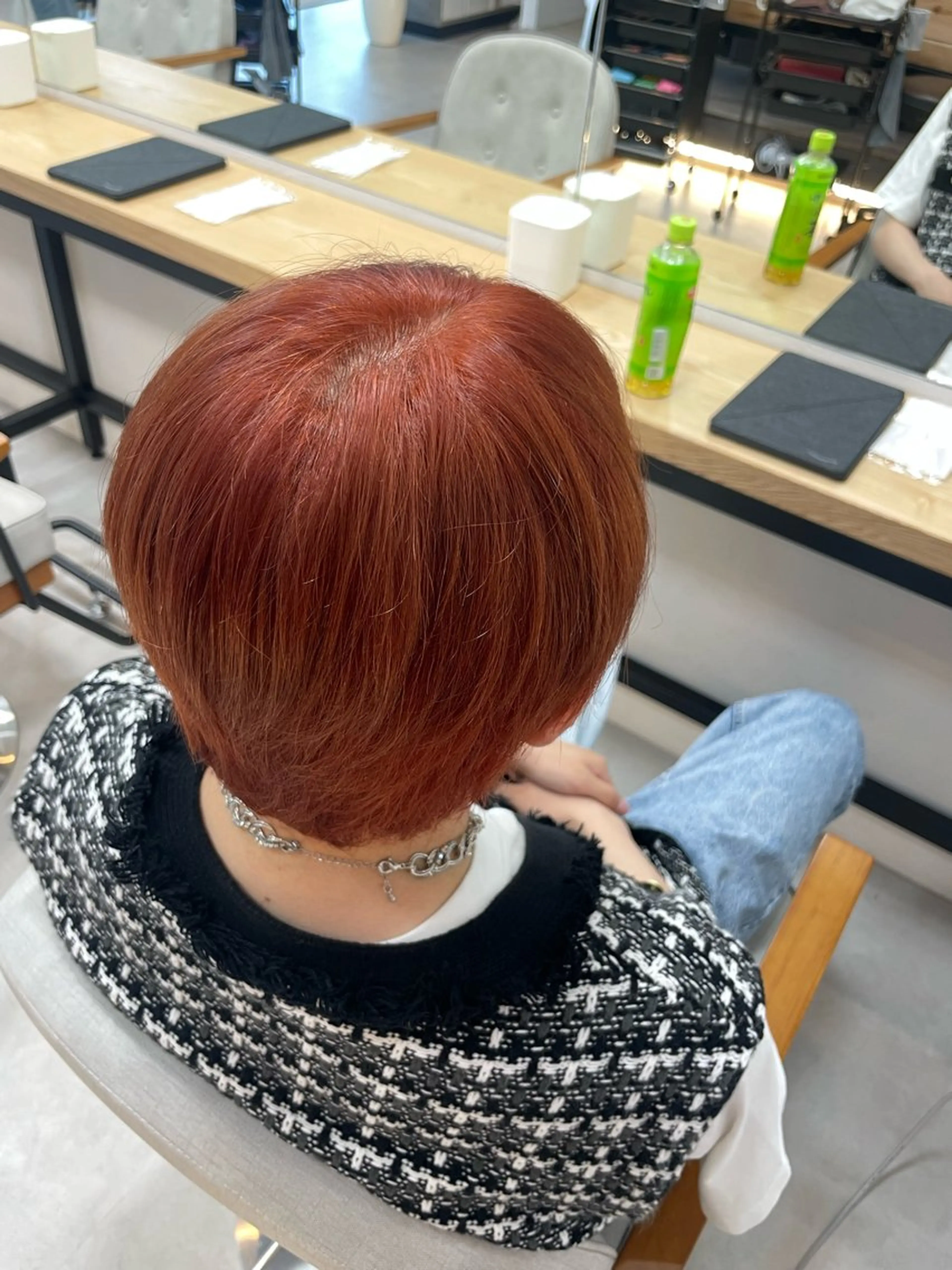 ショート ヘアカラー ami🍊hair salon soilのヘアスタイル