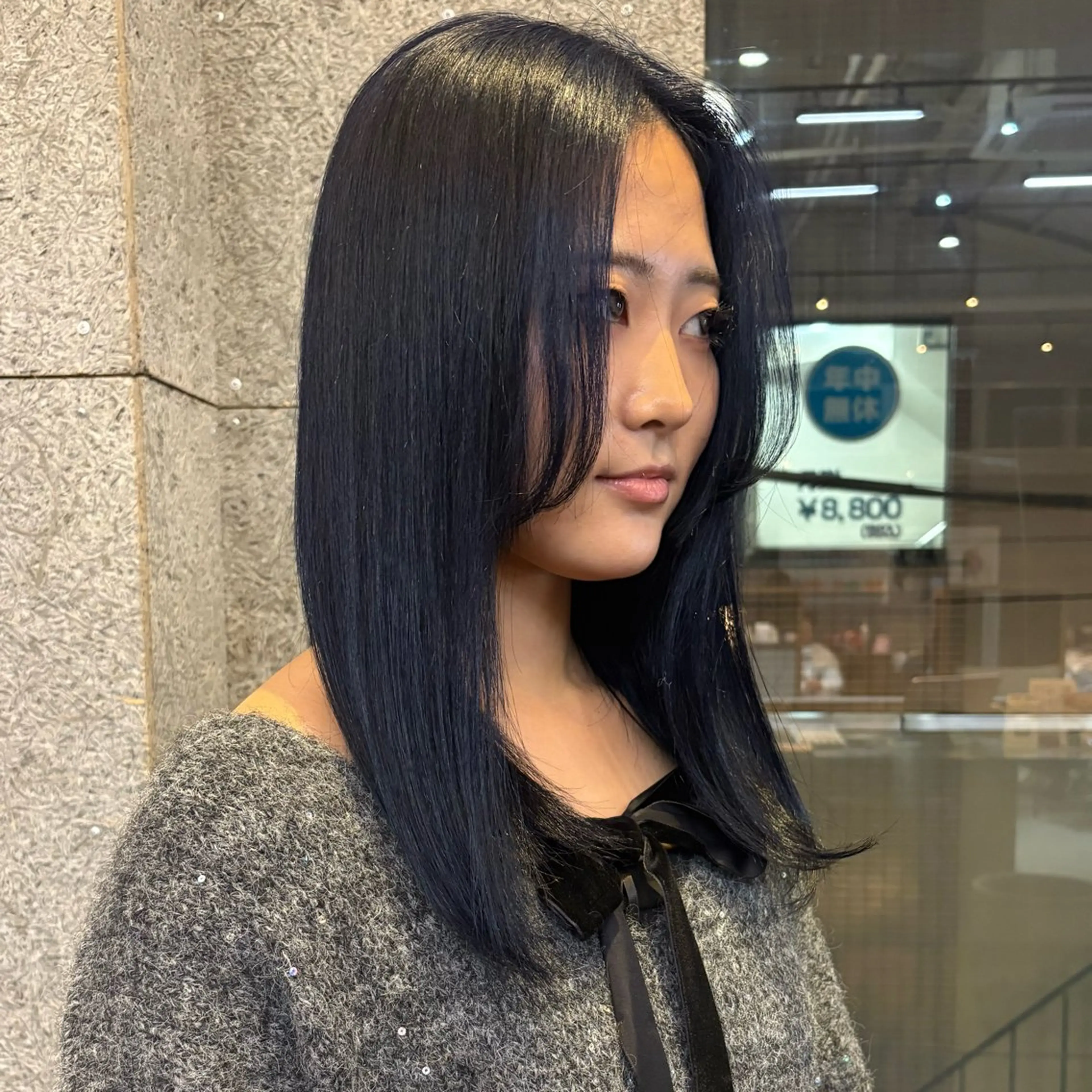 セミロング カラー 🥀ツヤハイトーン /hinata✞✟のヘアスタイル