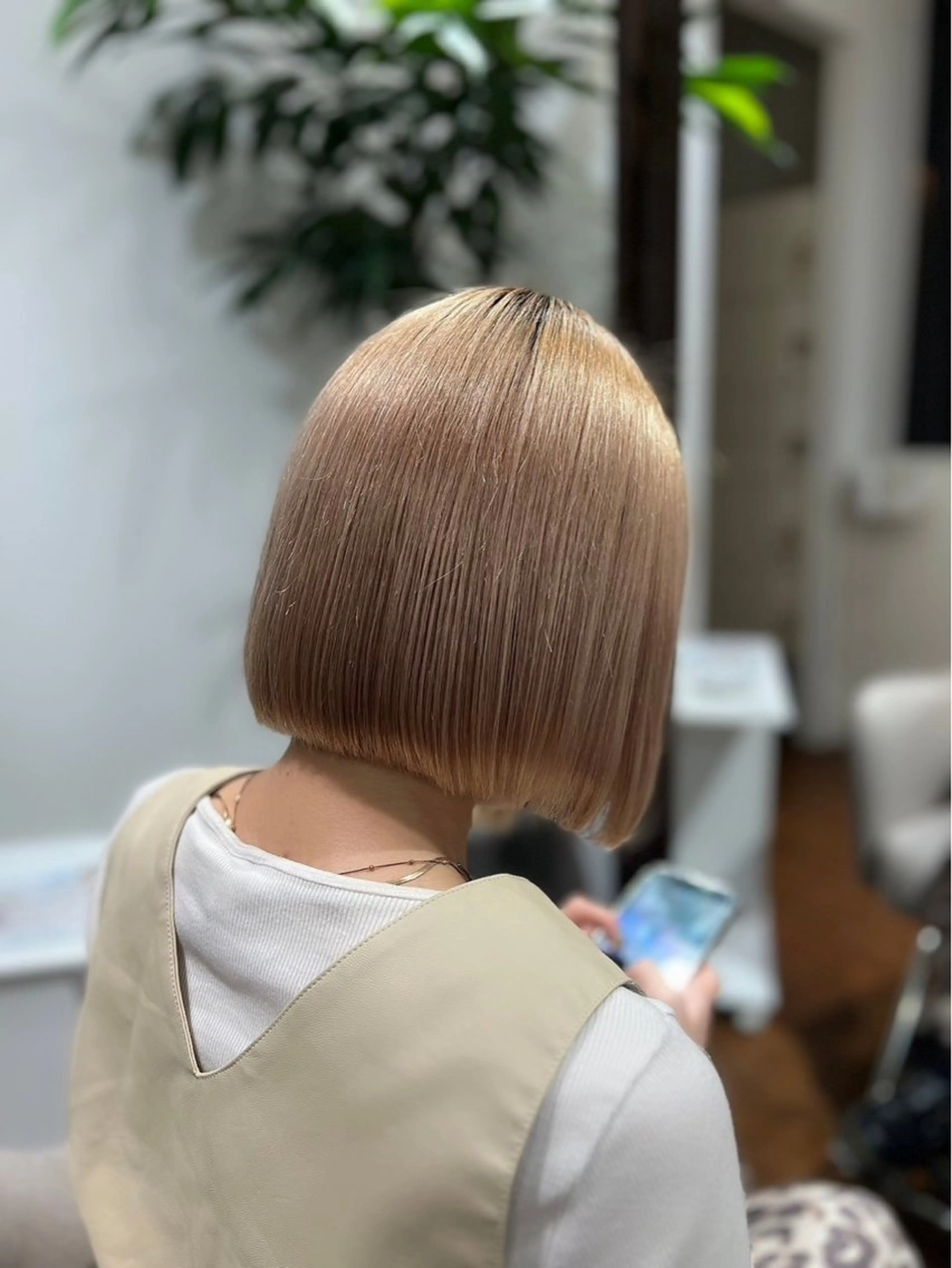 ショート 繁田 朱音のヘアスタイル