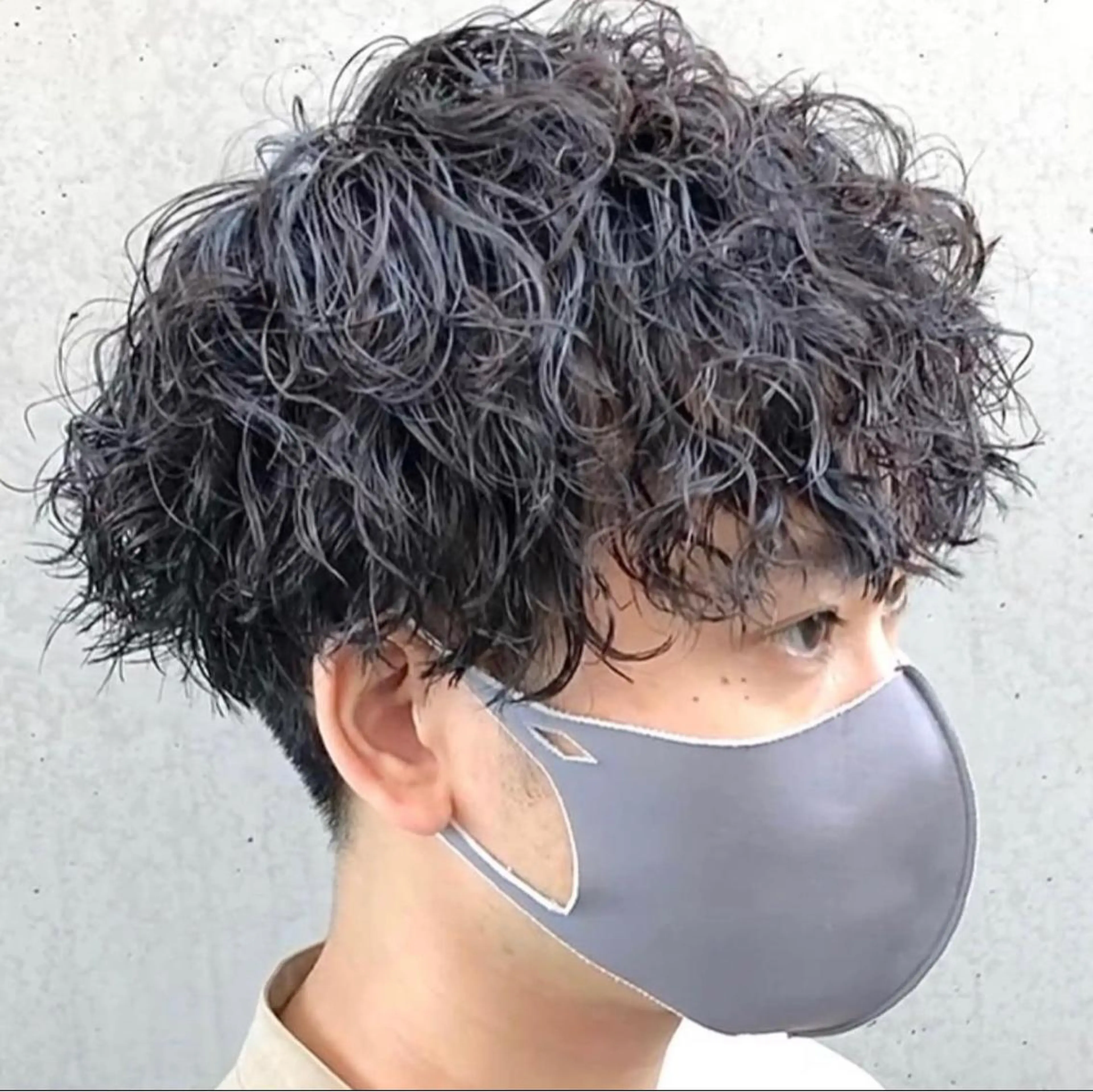パーマ メンズ メンズパーマ メンズツイストパーマ ツイストパーマ メンズパーマ/新宿/ サイカショウイチのヘアスタイル