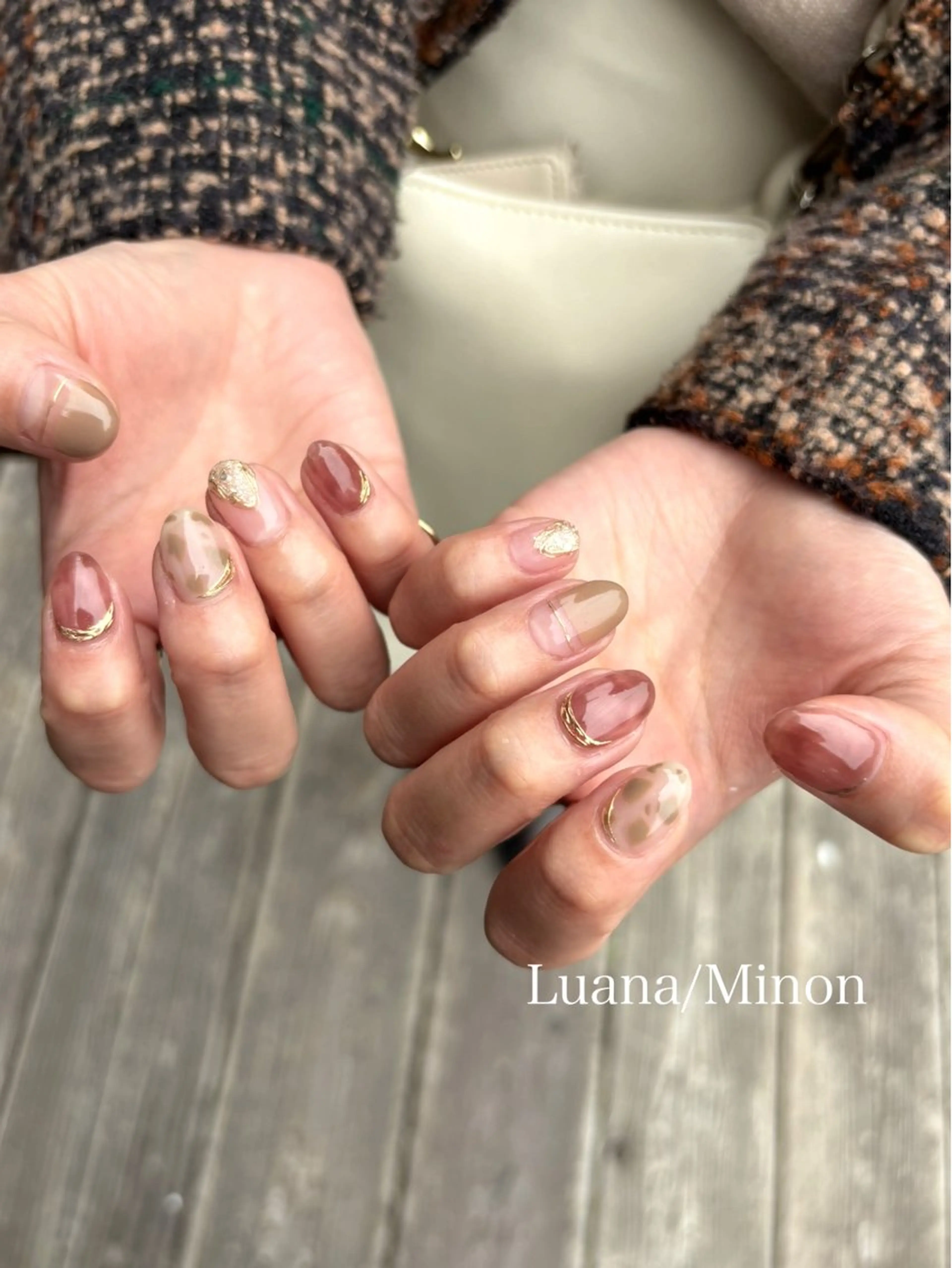ネイル ハンドネイル Nail Salon LuanaMinonのネイルデザイン