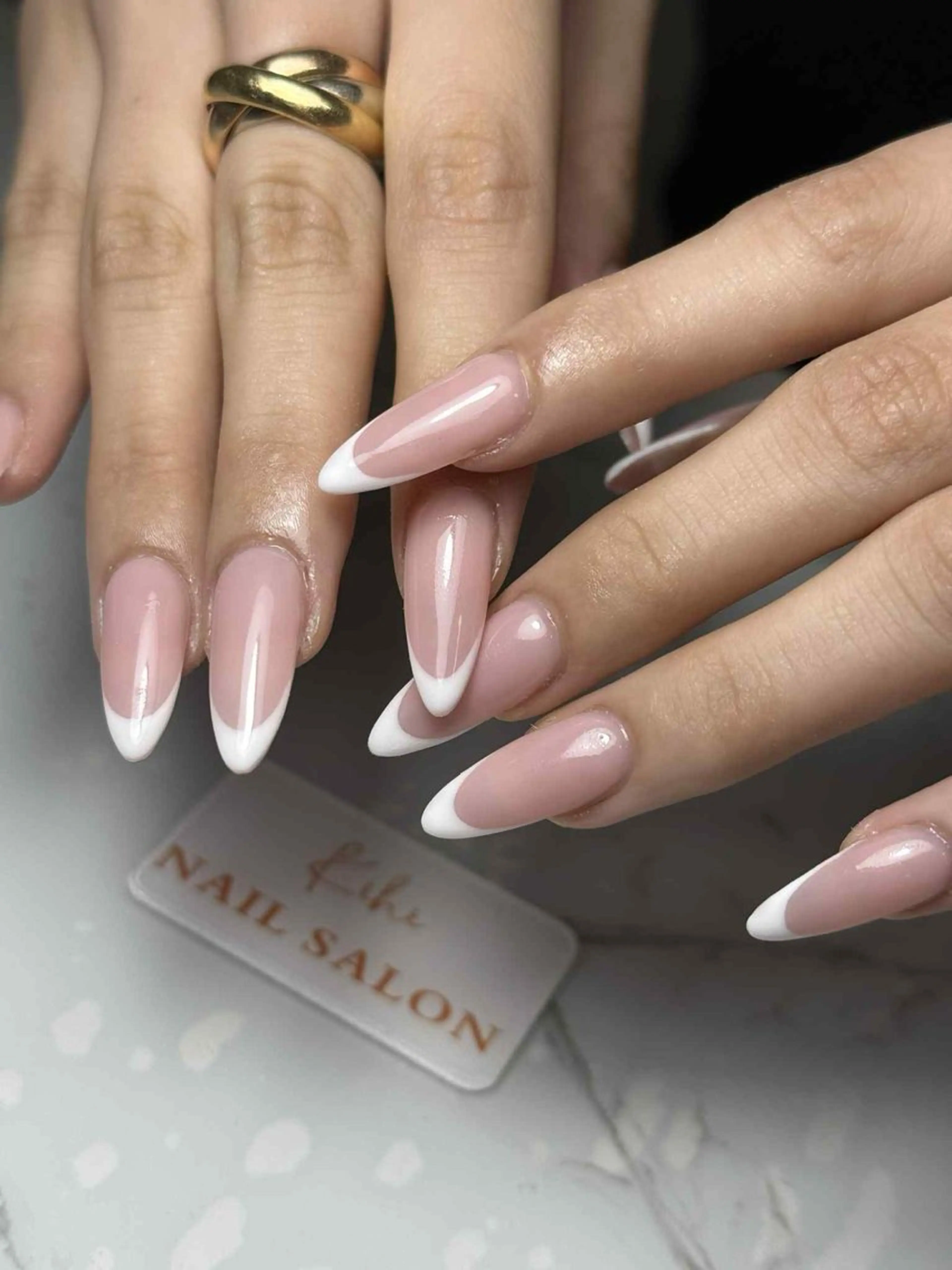 ネイル アートネイル フレンチネイル ジェルネイル グラデーション 韓国ネイル ハンドネイル Nail Salon Kihi さくらのネイルデザイン