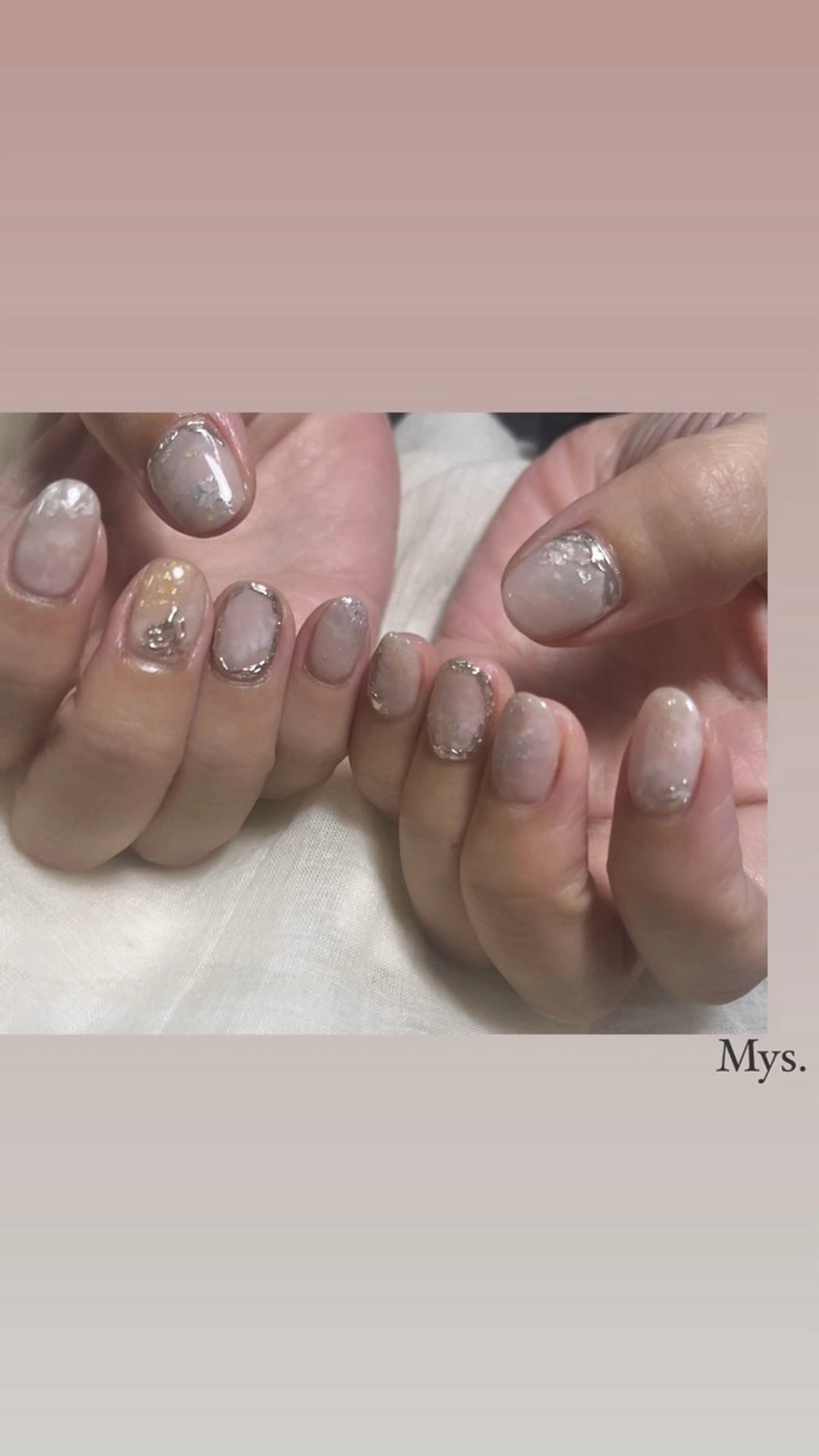 ネイル Mys. 松本結衣のネイルデザイン