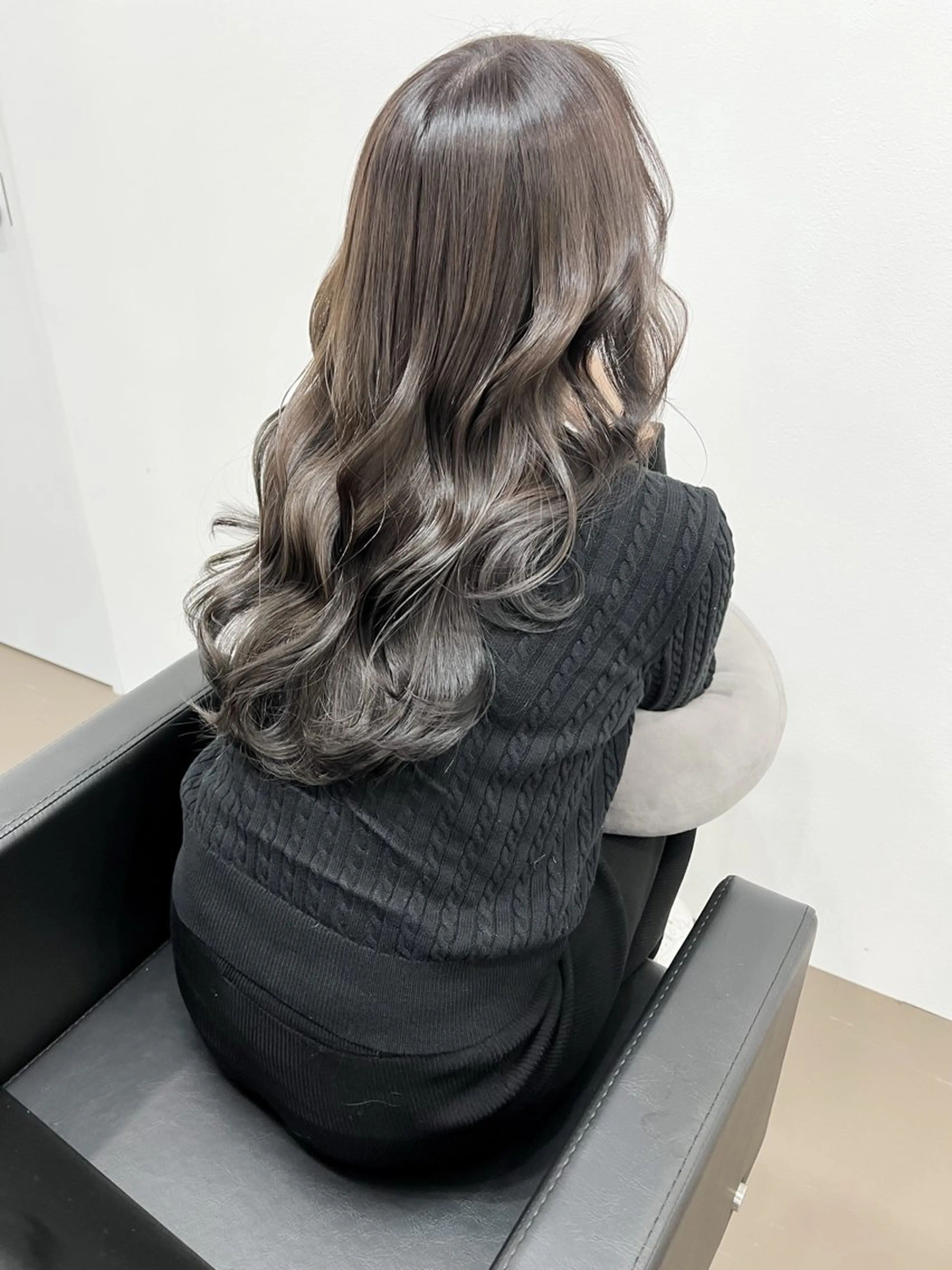 ロング 川元 春奈のヘアスタイル