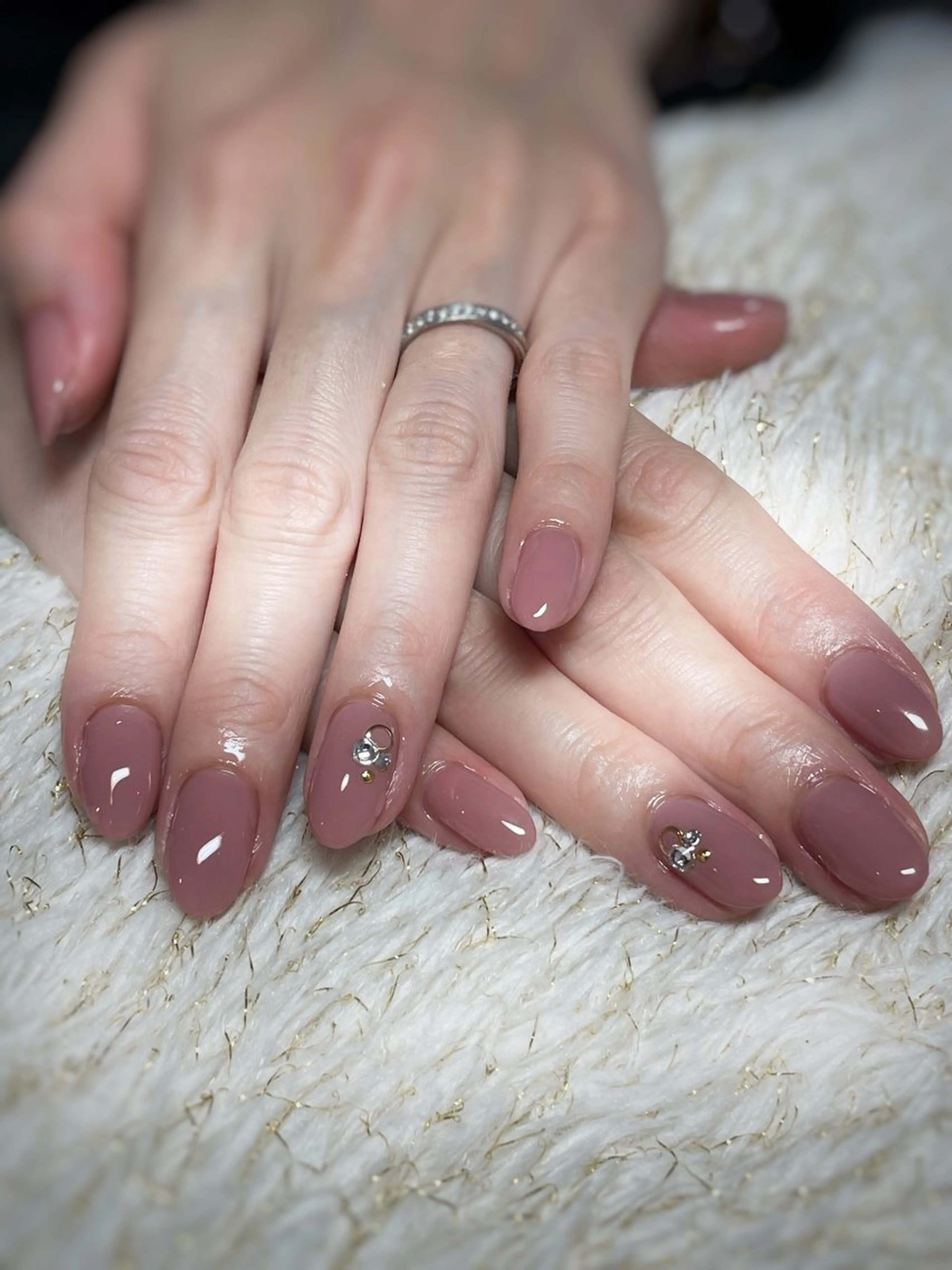 ネイル ジェルネイル ワンカラーネイル nail ayacaのネイルデザイン