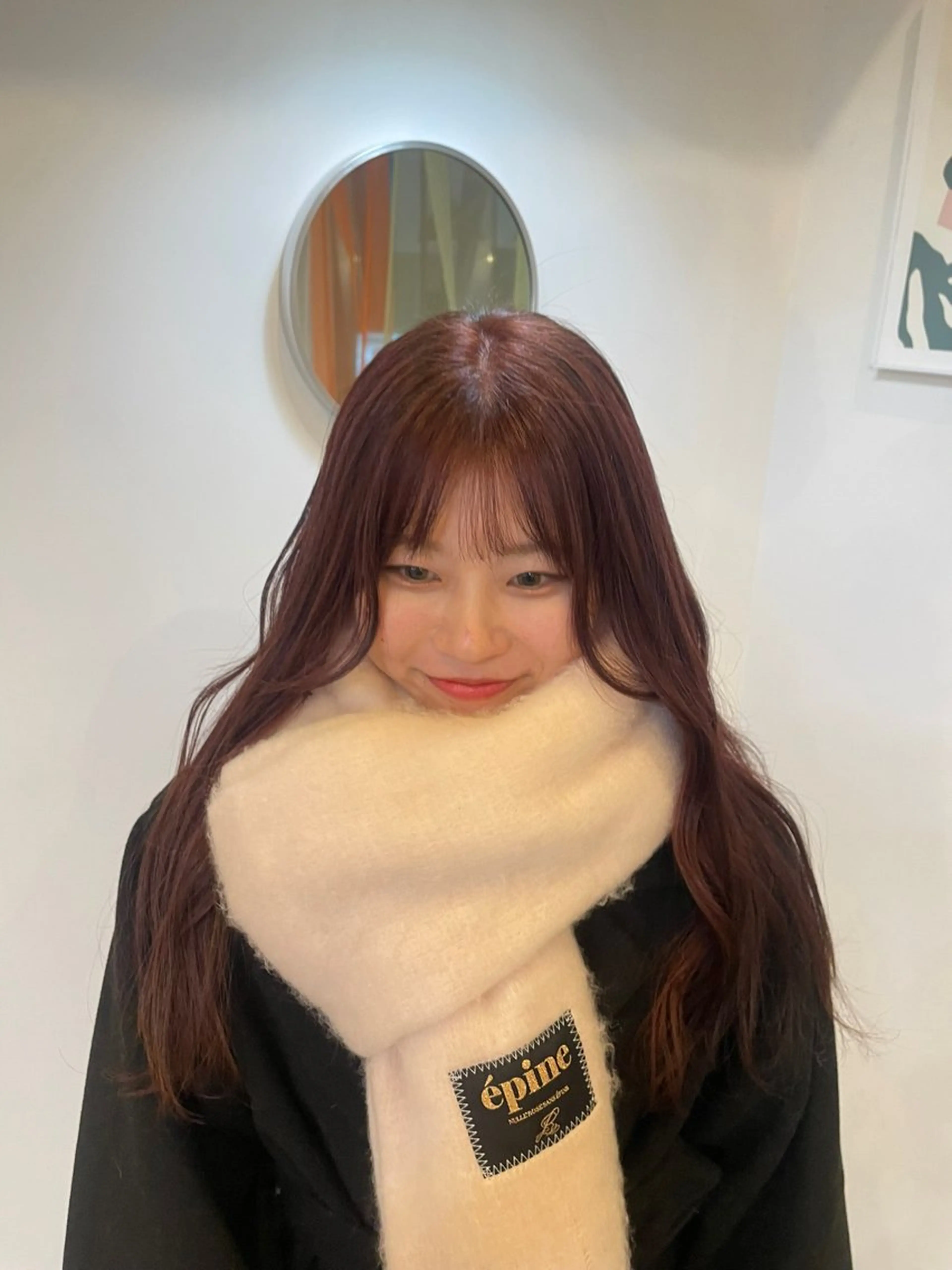 カット➕ワンカラー(カット5cm）の写真