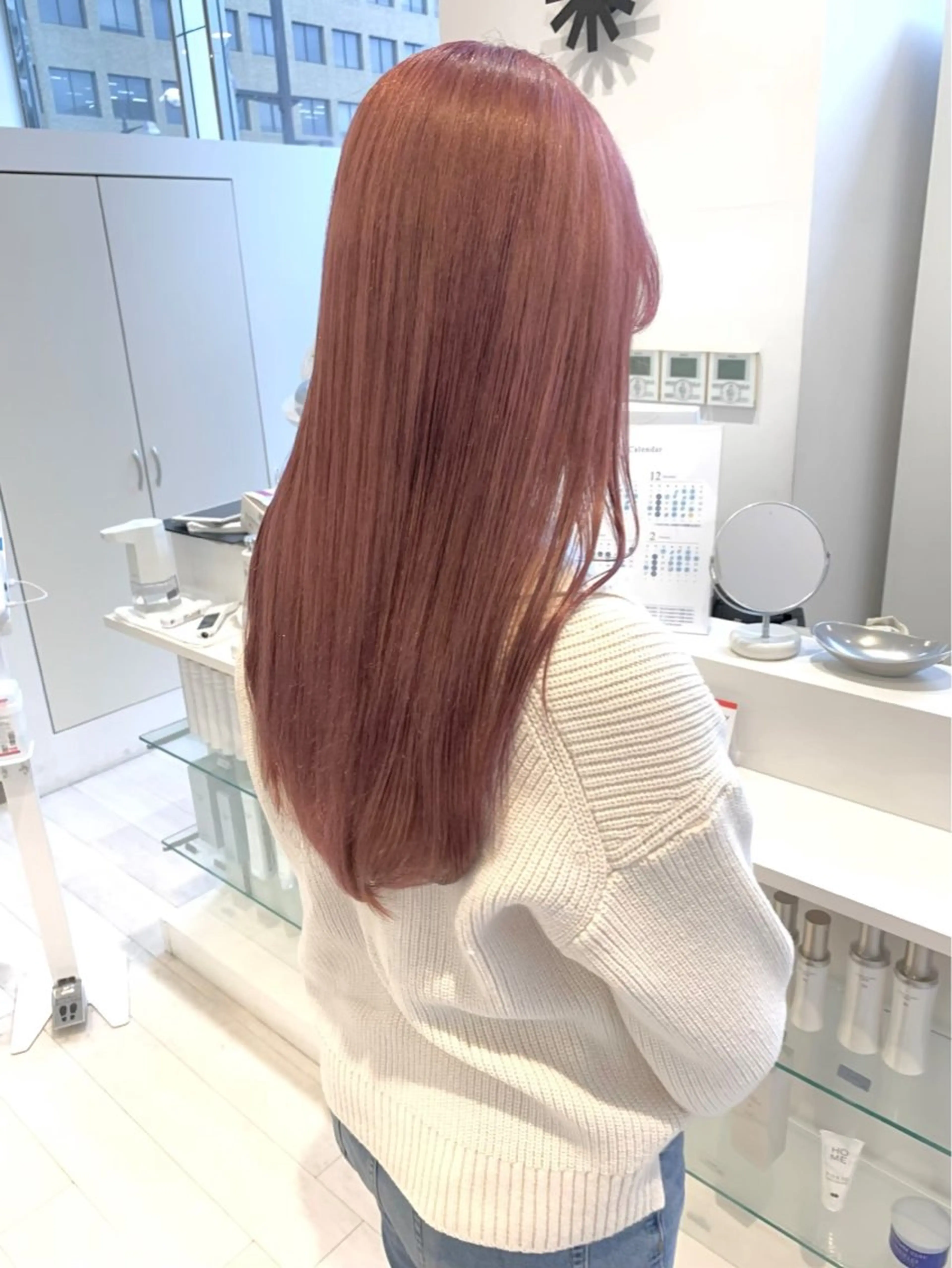 ロング カラー ヘアカラー ParveMix🍀 藤原愛未のヘアスタイル