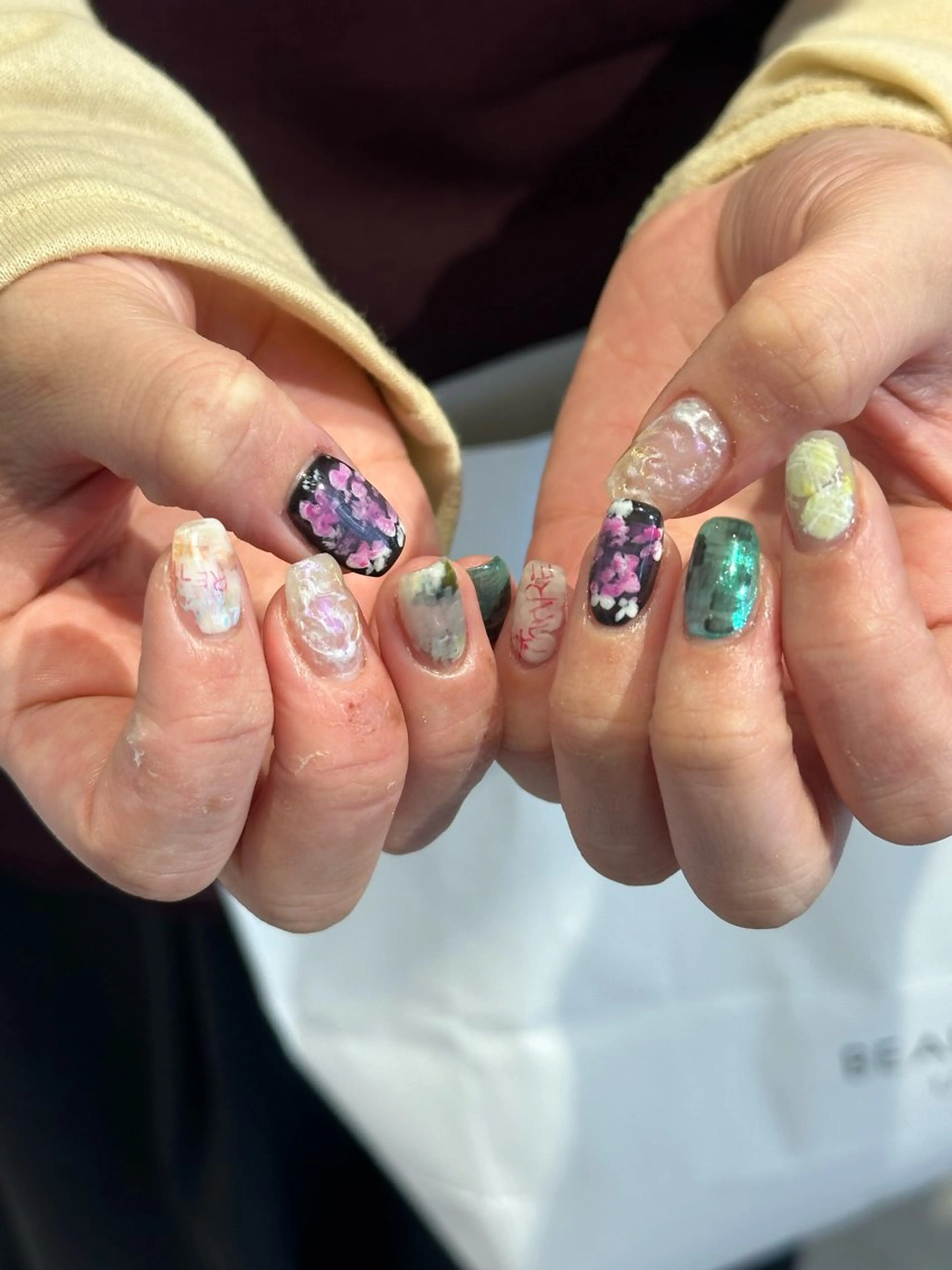 ネイル ハイトーン特化 pepe🎀のヘアスタイル