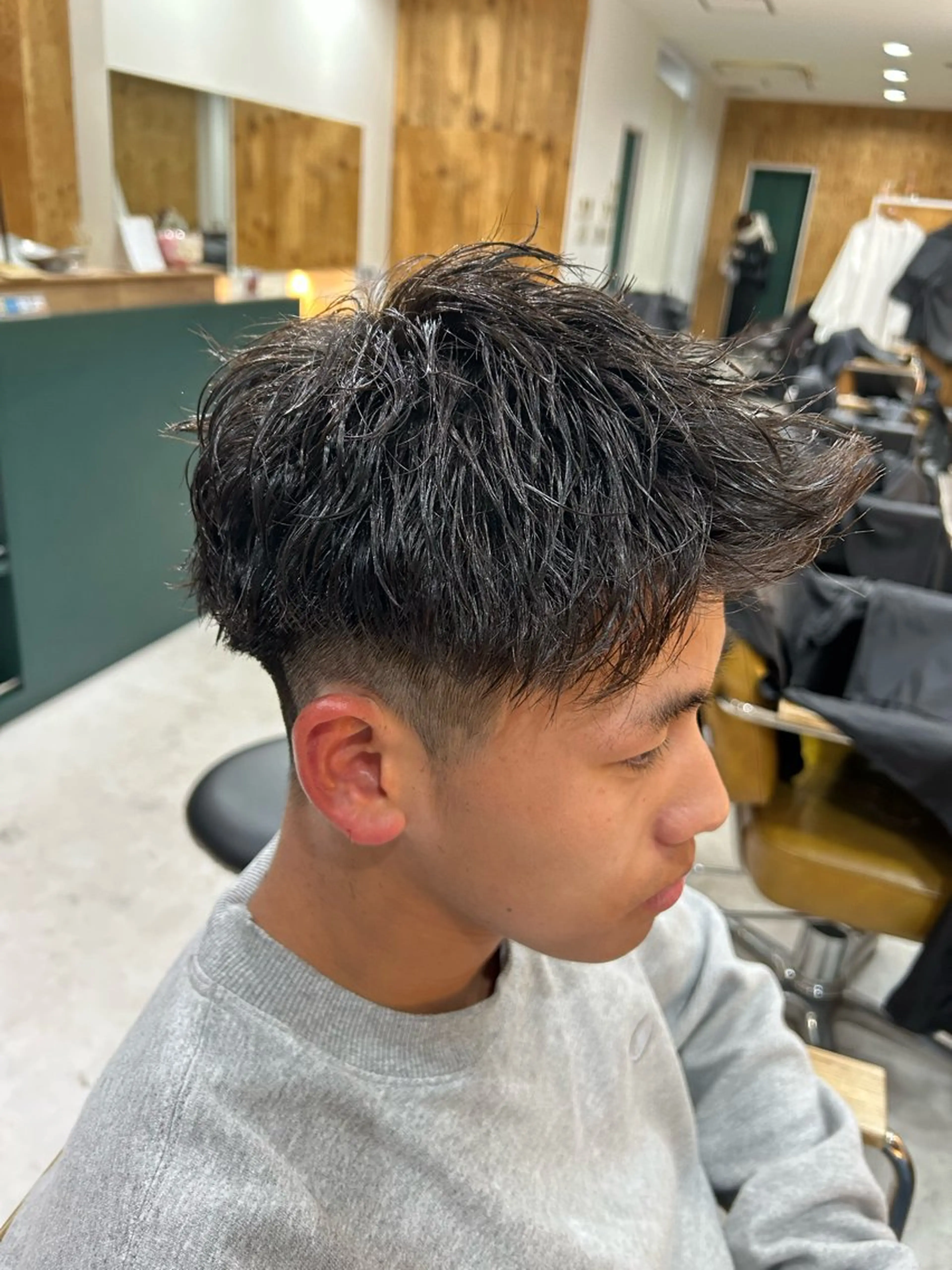 ヘアアレンジ メンズ カット パーマ 《メンズ特化》 早川 愛斗のヘアスタイル