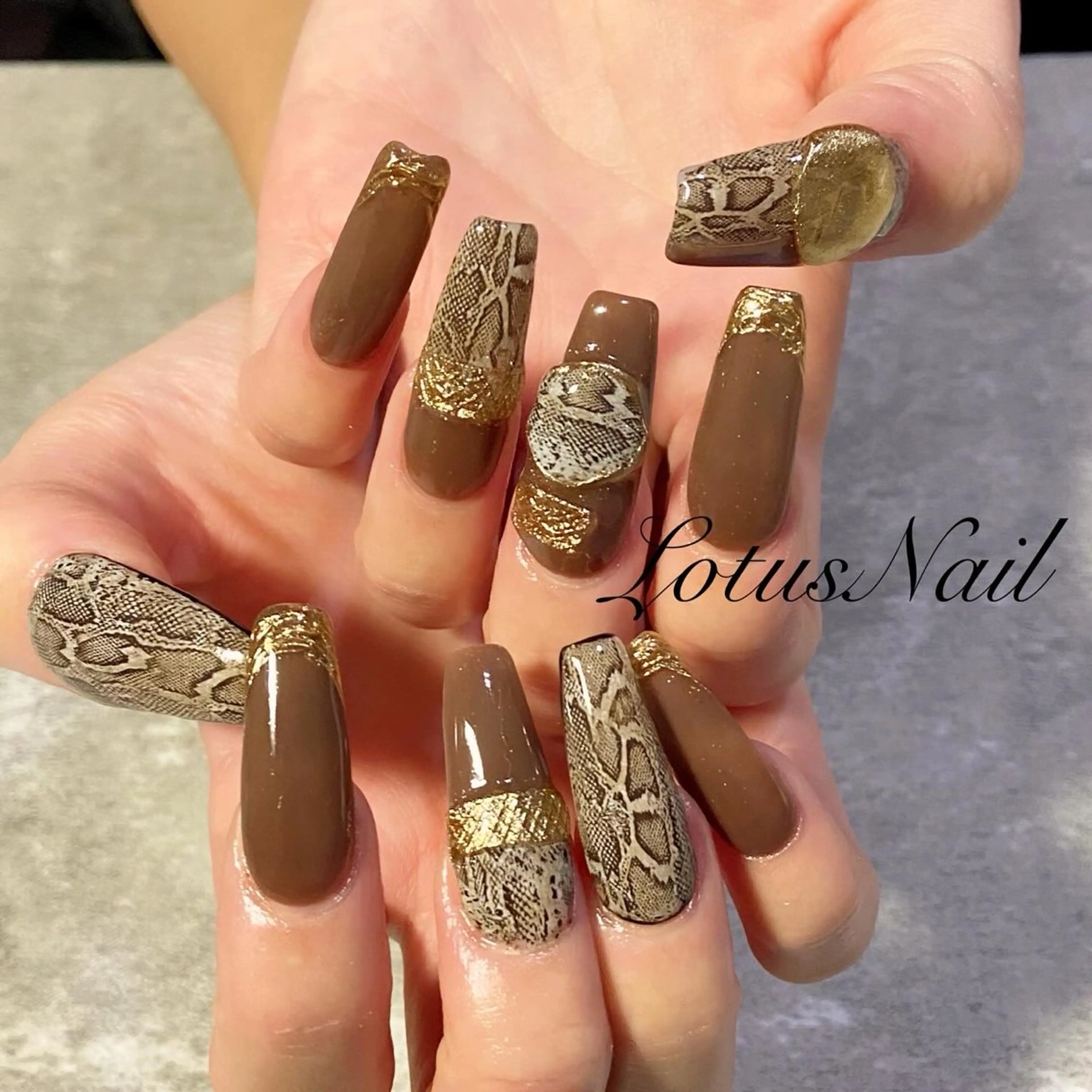 ネイル ハンドネイル Lotus Nailのネイルデザイン